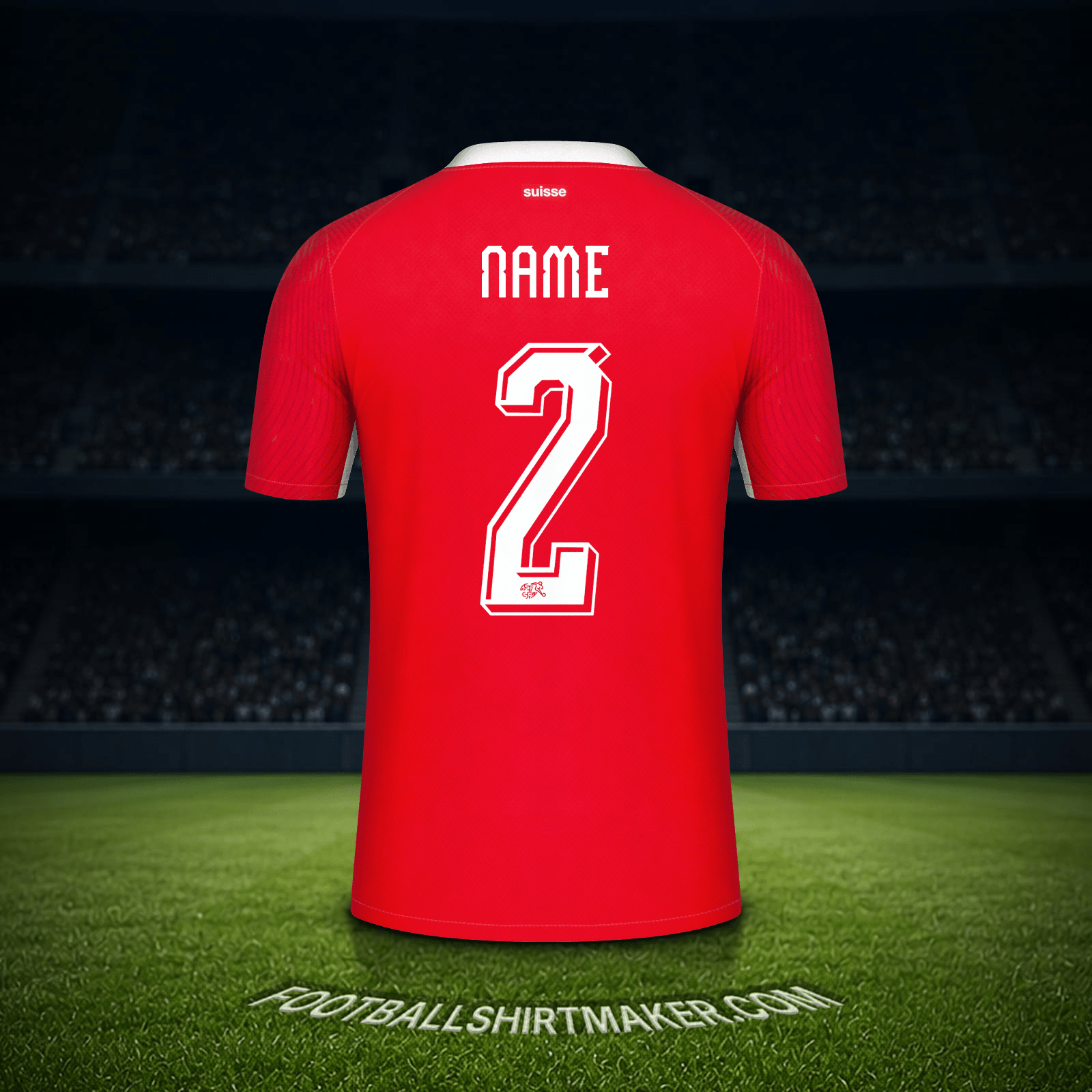 Trikot Schweiz Weltmeisterschaft 2026 -  name - 2