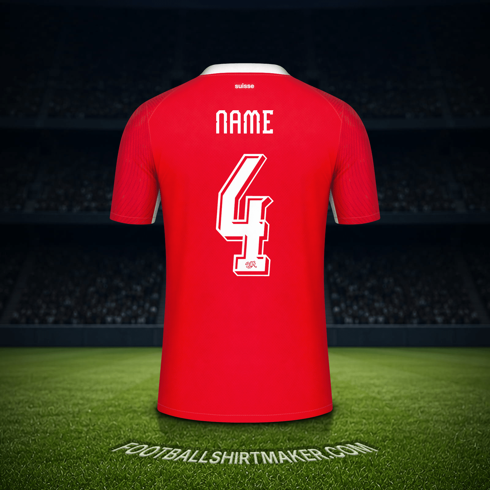 Shirt Switzerland World Cup 2026 -  name - 4