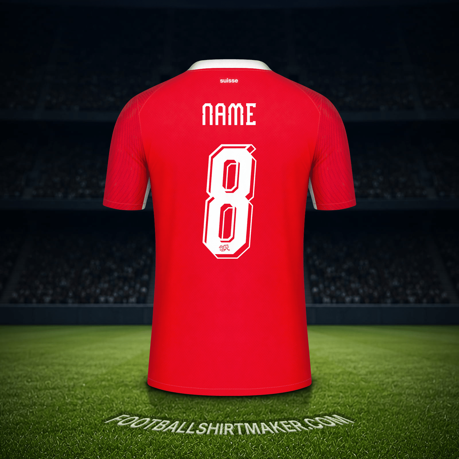 Shirt Switzerland World Cup 2026 -  name - 8