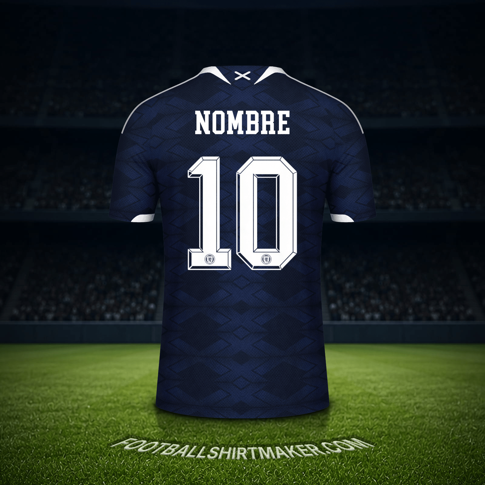 Jersey Escocia Mundial 2026 -  nombre - 10