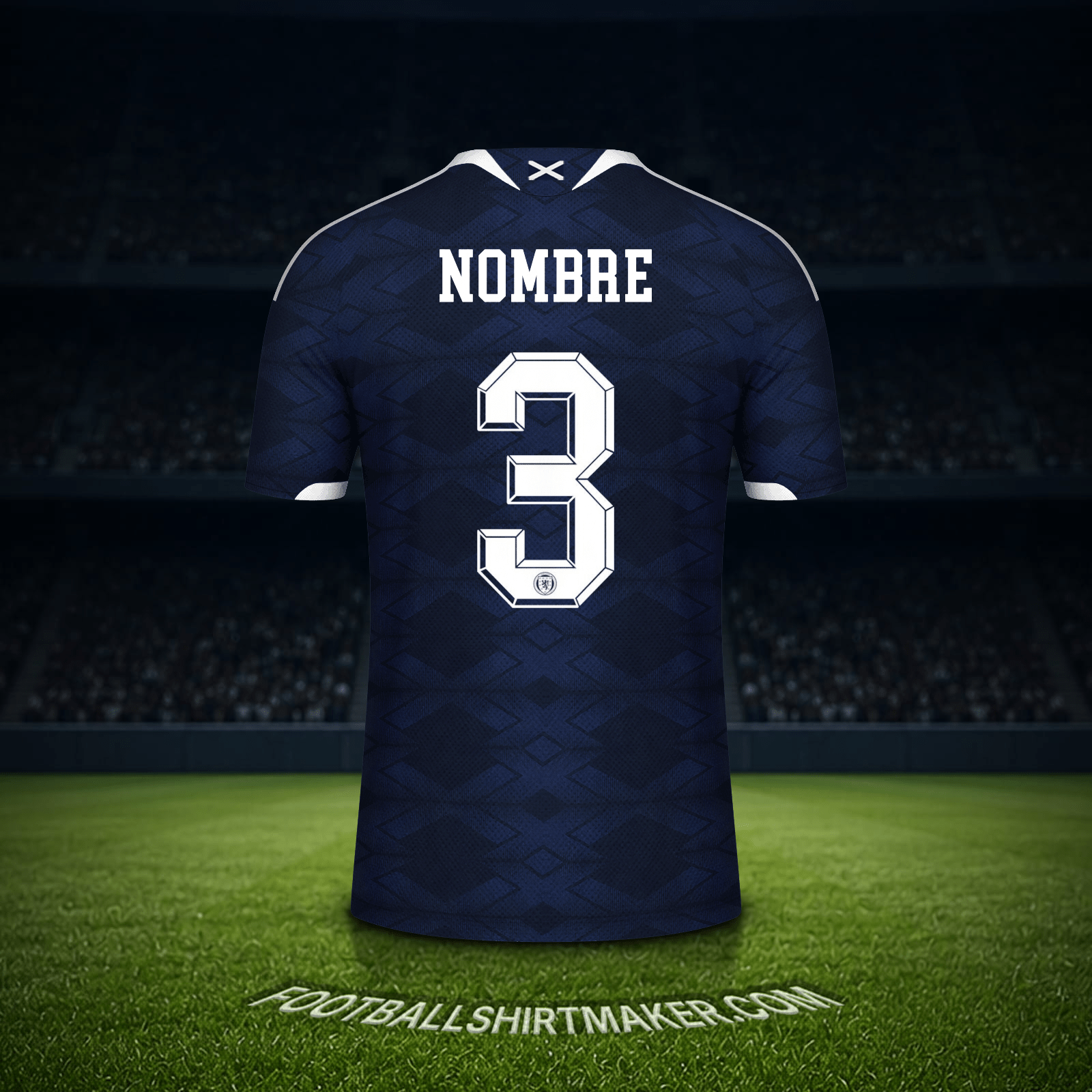 Jersey Escocia Mundial 2026 -  nombre - 3