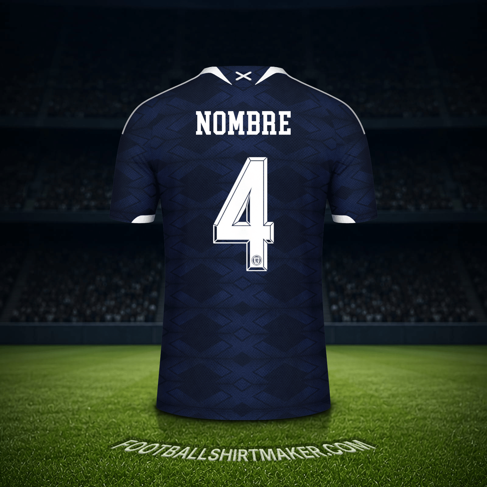 Jersey Escocia Mundial 2026 -  nombre - 4