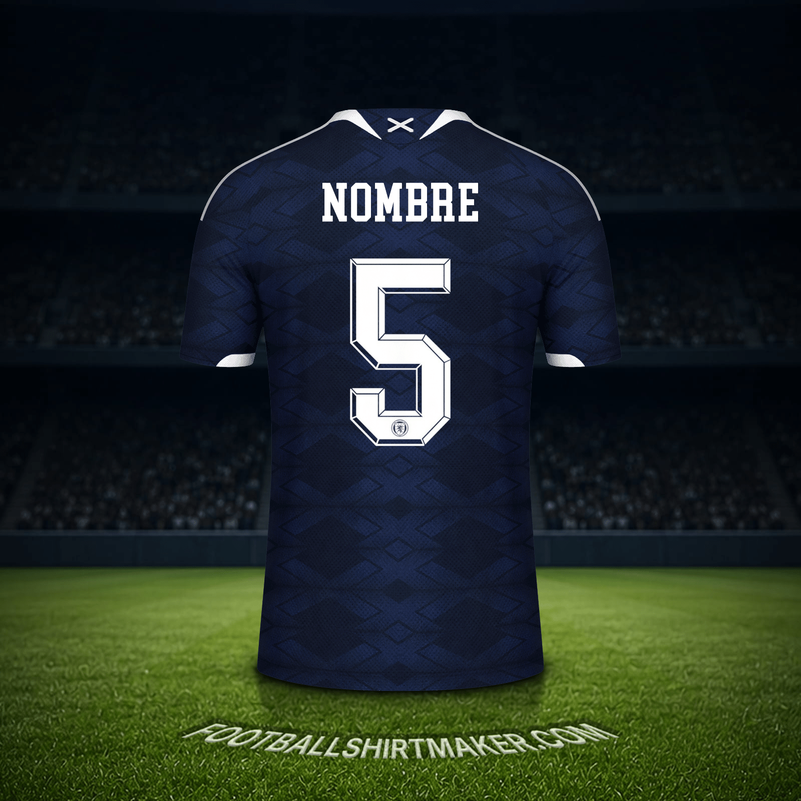 Camiseta Escocia Mundial 2026 -  nombre - 5