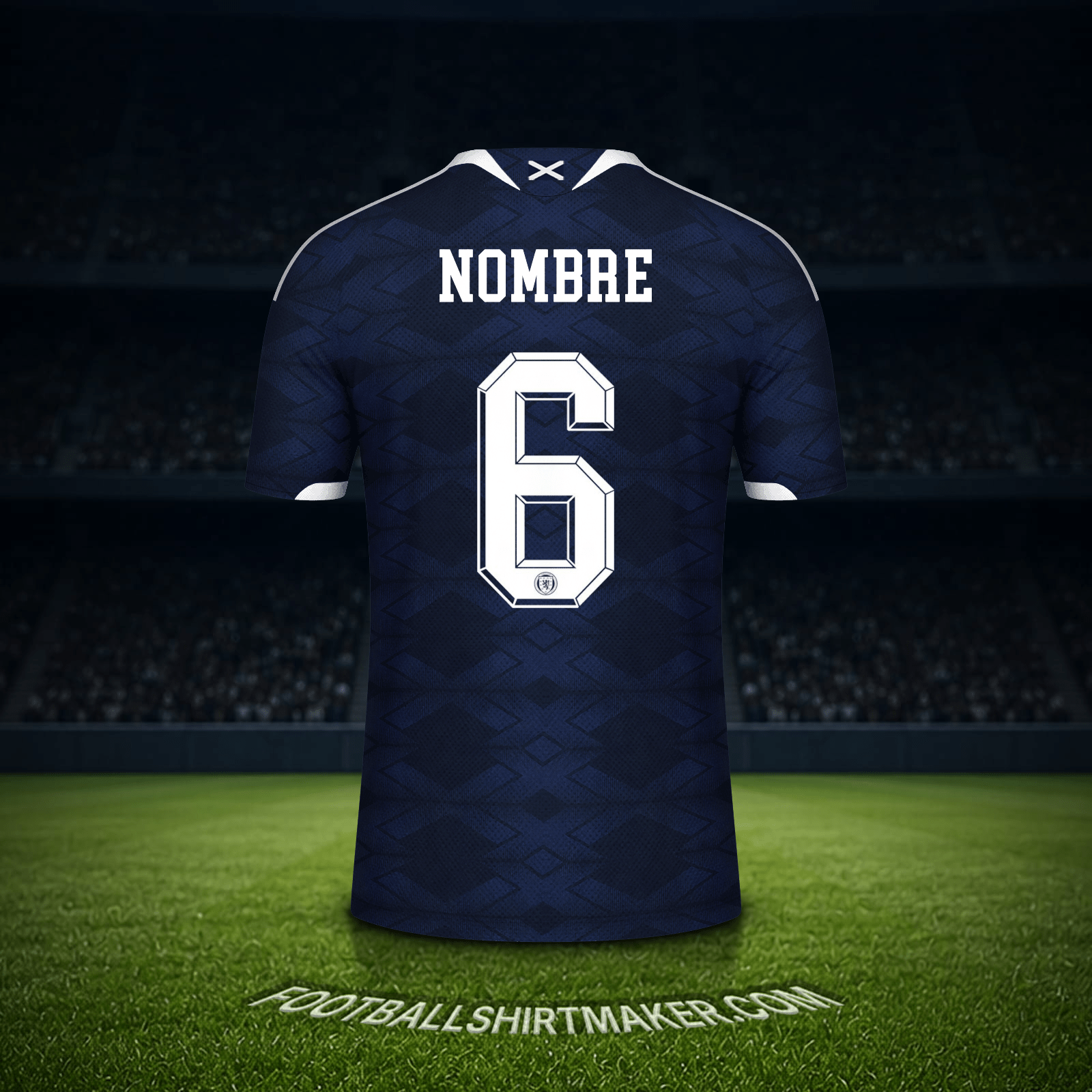 Jersey Escocia Mundial 2026 -  nombre - 6