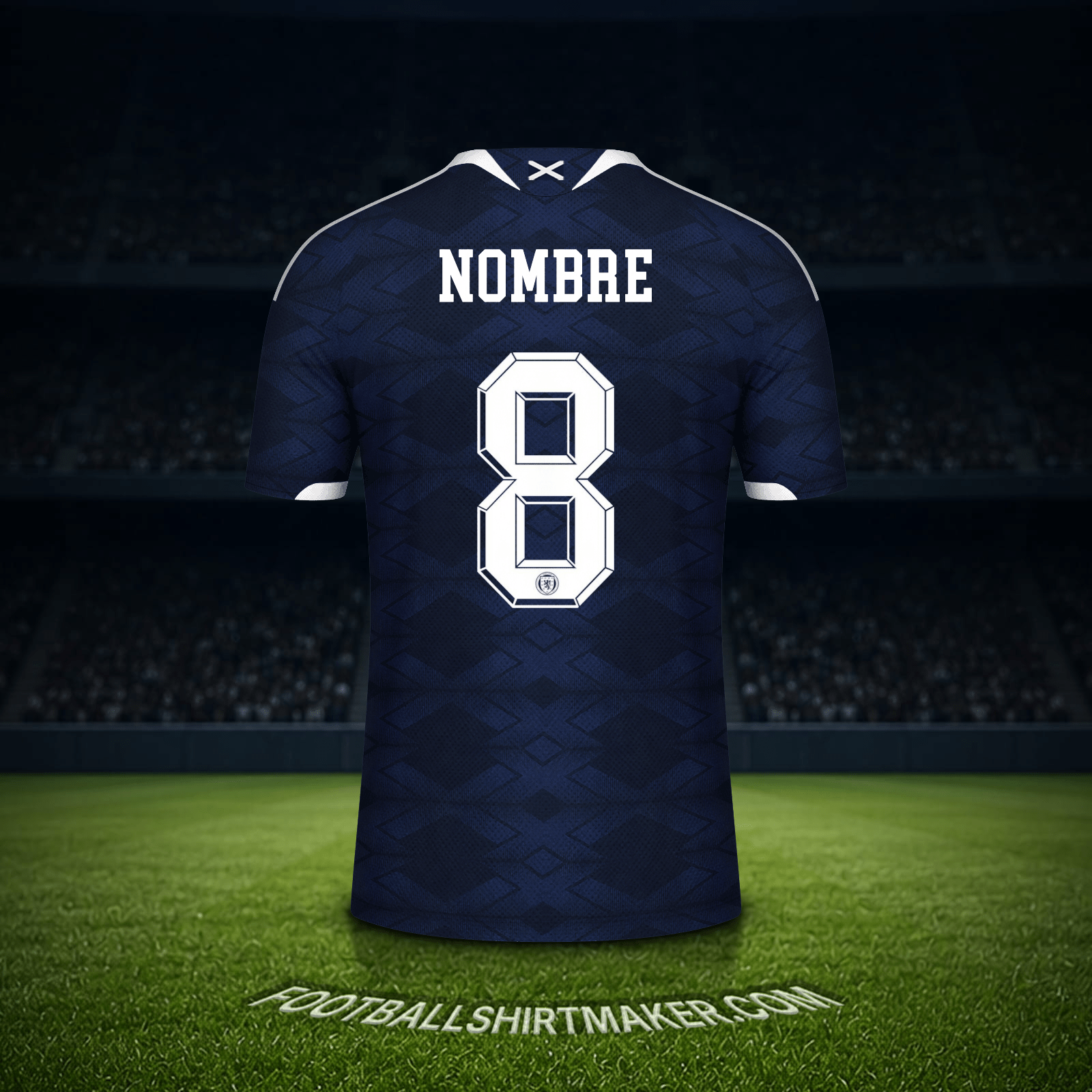 Jersey Escocia Mundial 2026 -  nombre - 8