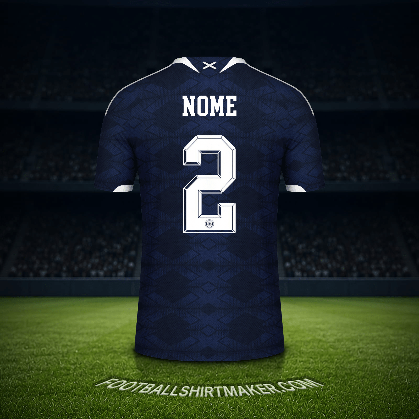 Camisa Escócia Copa do Mundo 2026 -  nome - 2