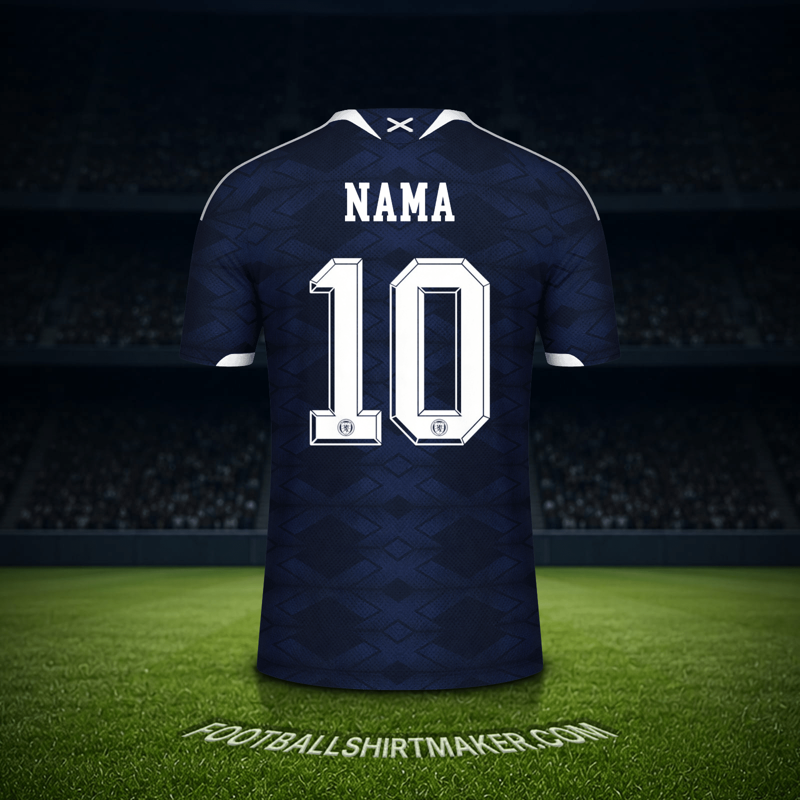 Jersey Skotlandia Piala Dunia 2026 -  nama - 10