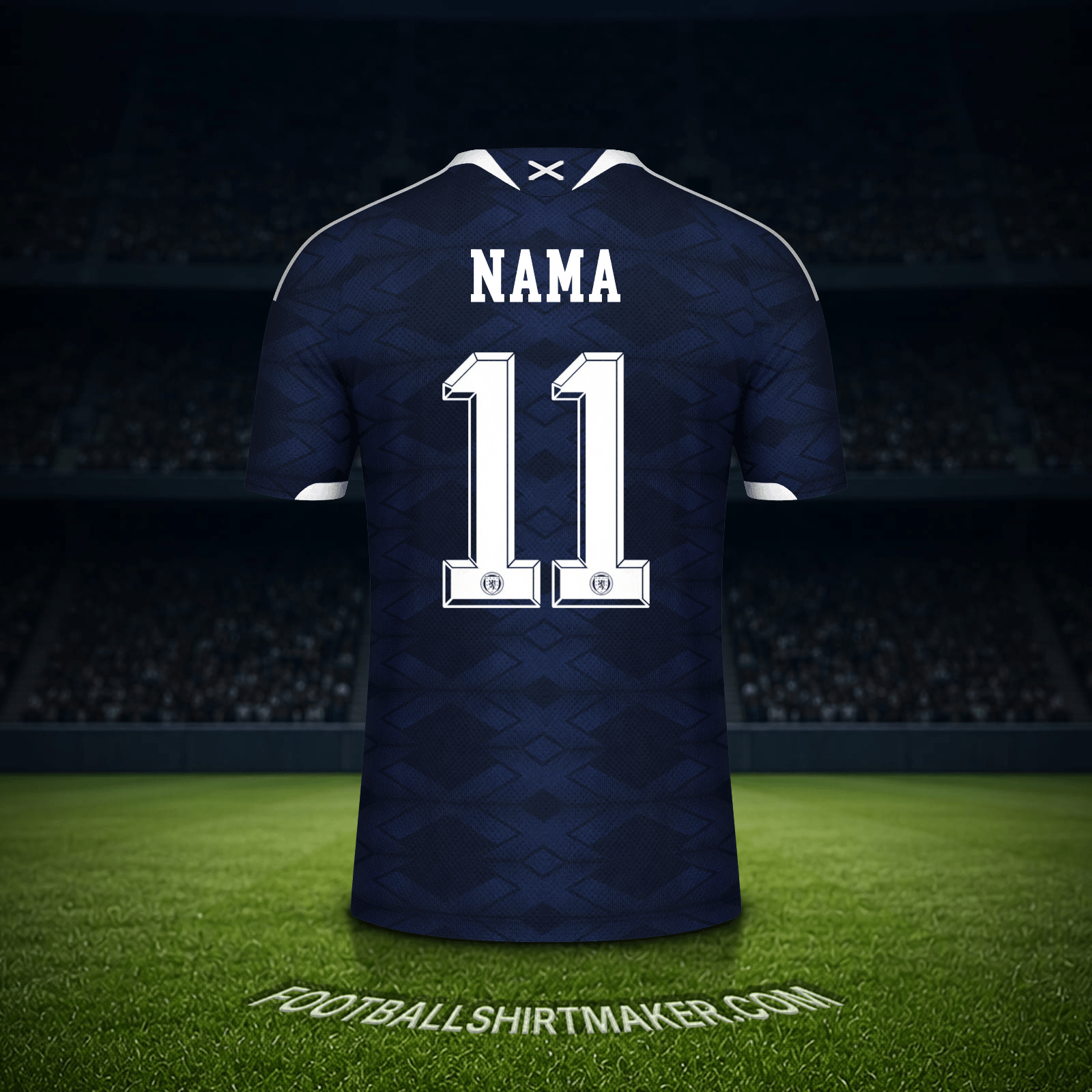 Jersey Skotlandia Piala Dunia 2026 -  nama - 11