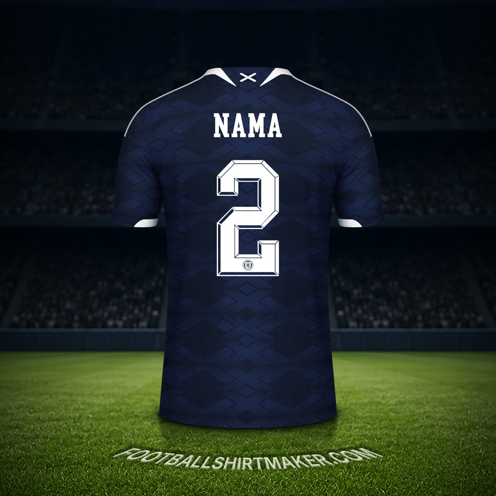 Jersey Skotlandia Piala Dunia 2026 -  nama - 2