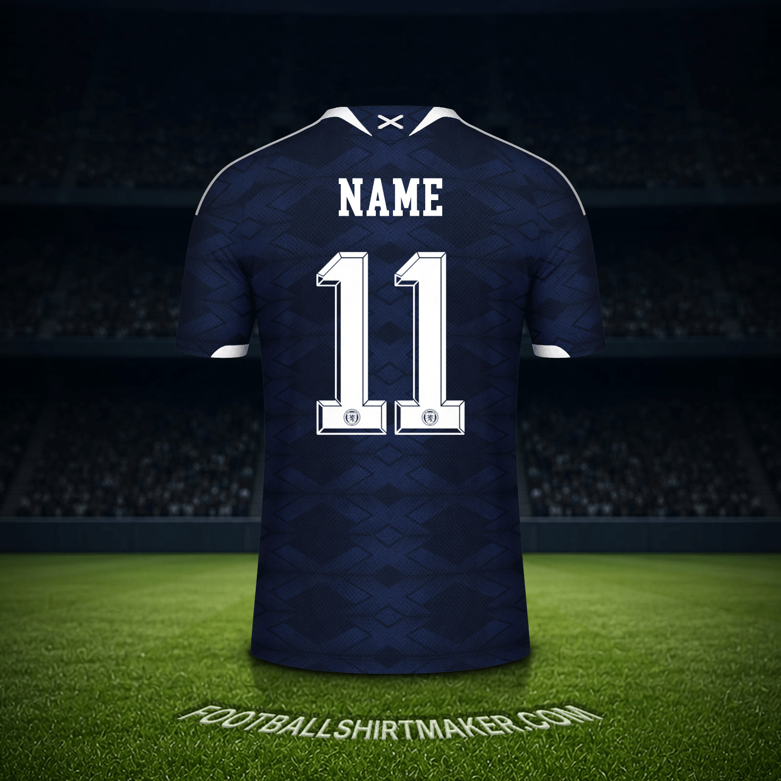 Trikot Schottland Weltmeisterschaft 2026 -  name - 11