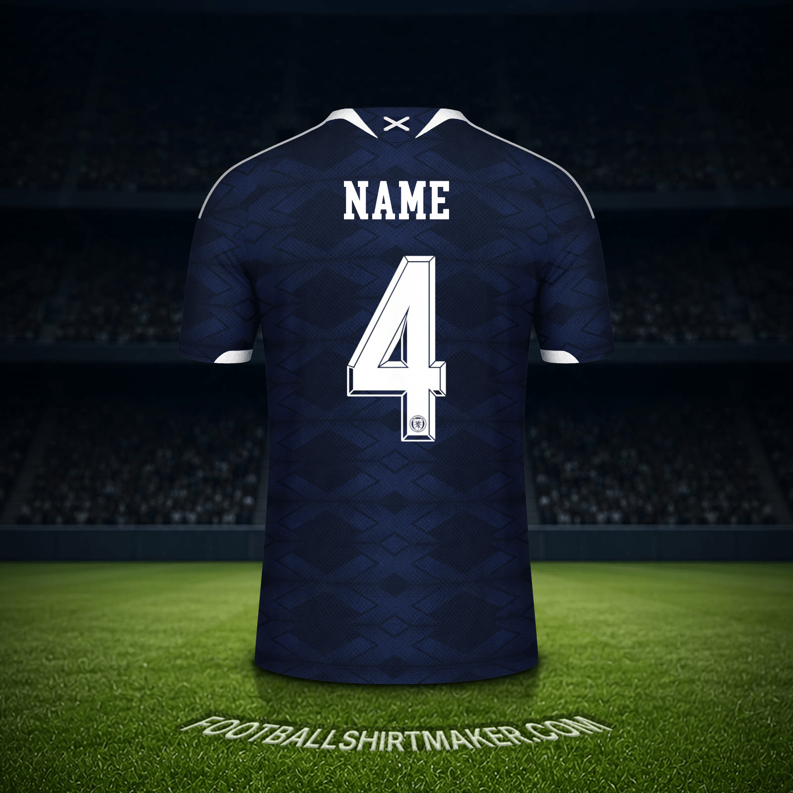 Jersey Scotland World Cup 2026 -  name - 4