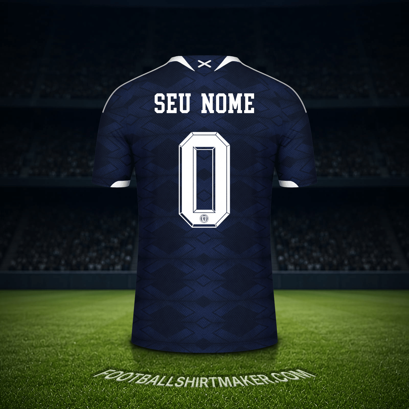 Camisa Escócia Copa do Mundo 2026 -  seu nome - 0