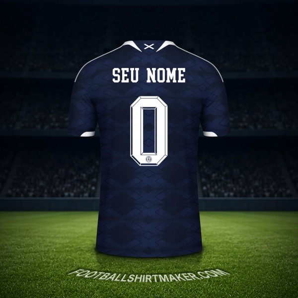 Camisa Escócia Copa do Mundo 2026 -  seu nome - 0