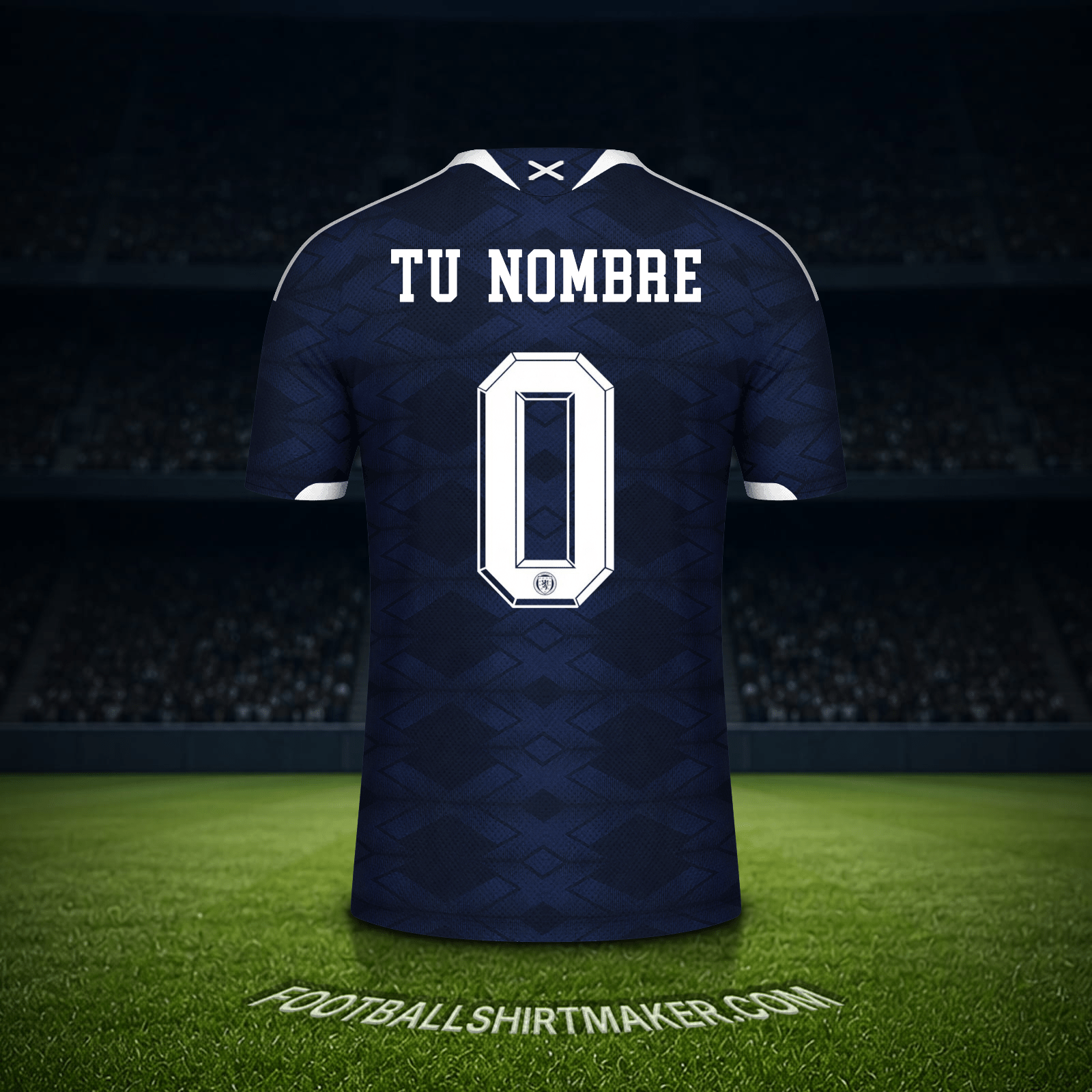Jersey Escocia Mundial 2026 -  tu nombre - 0
