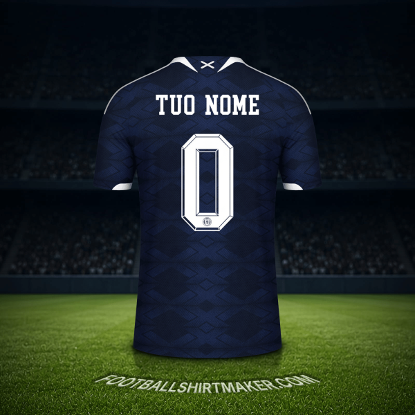 Maglia Scozia Mondiali 2026 -  tuo nome - 0