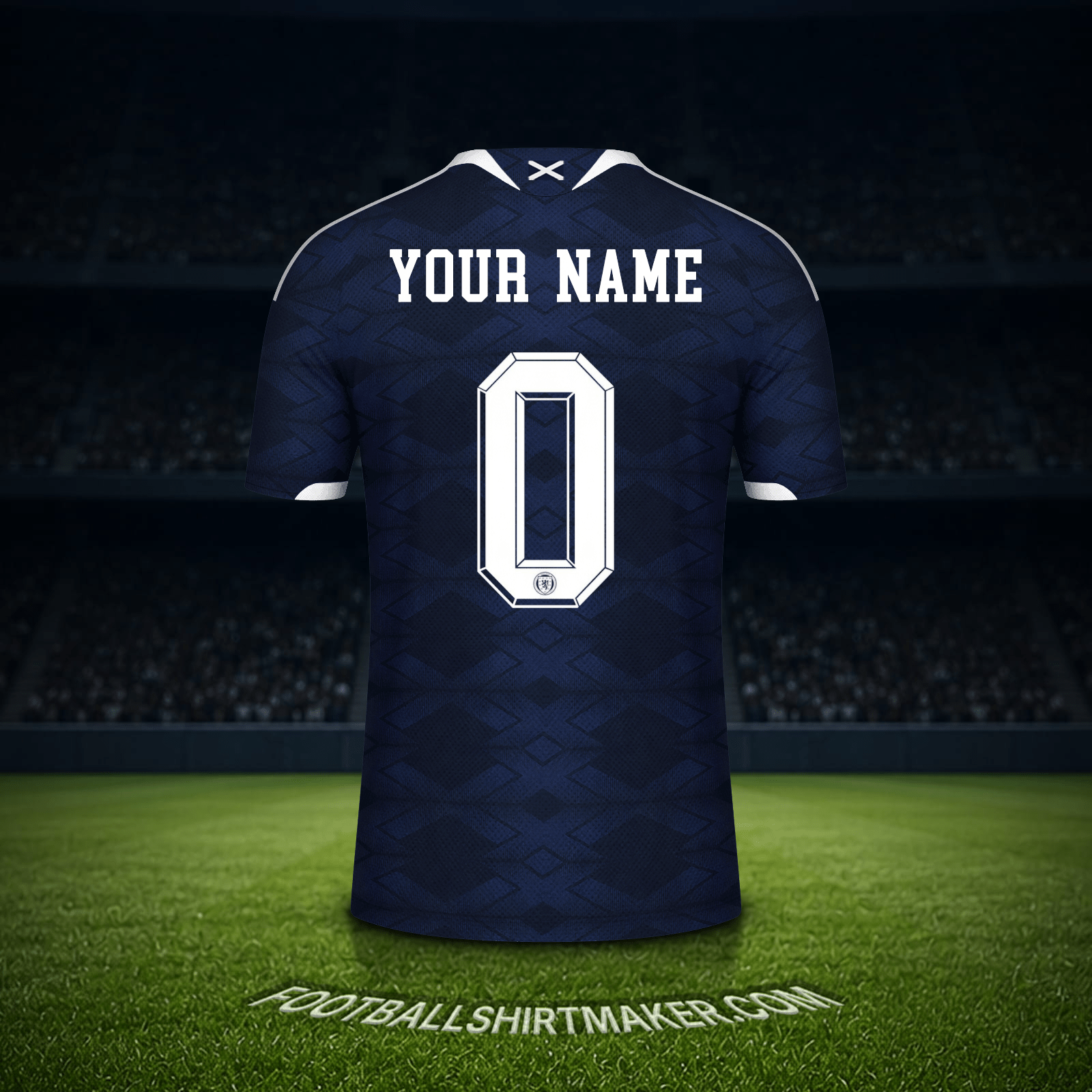 Jersey Scotland World Cup 2026 -  your name - 0