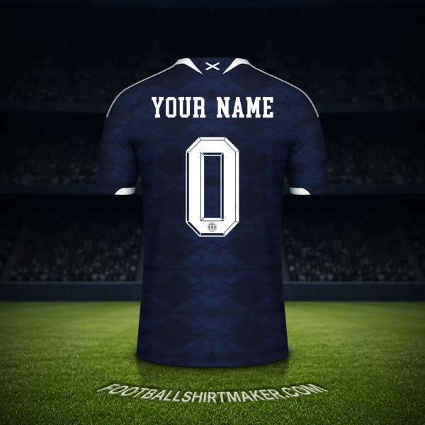 Jersey Scotland World Cup 2026 -  your name - 0