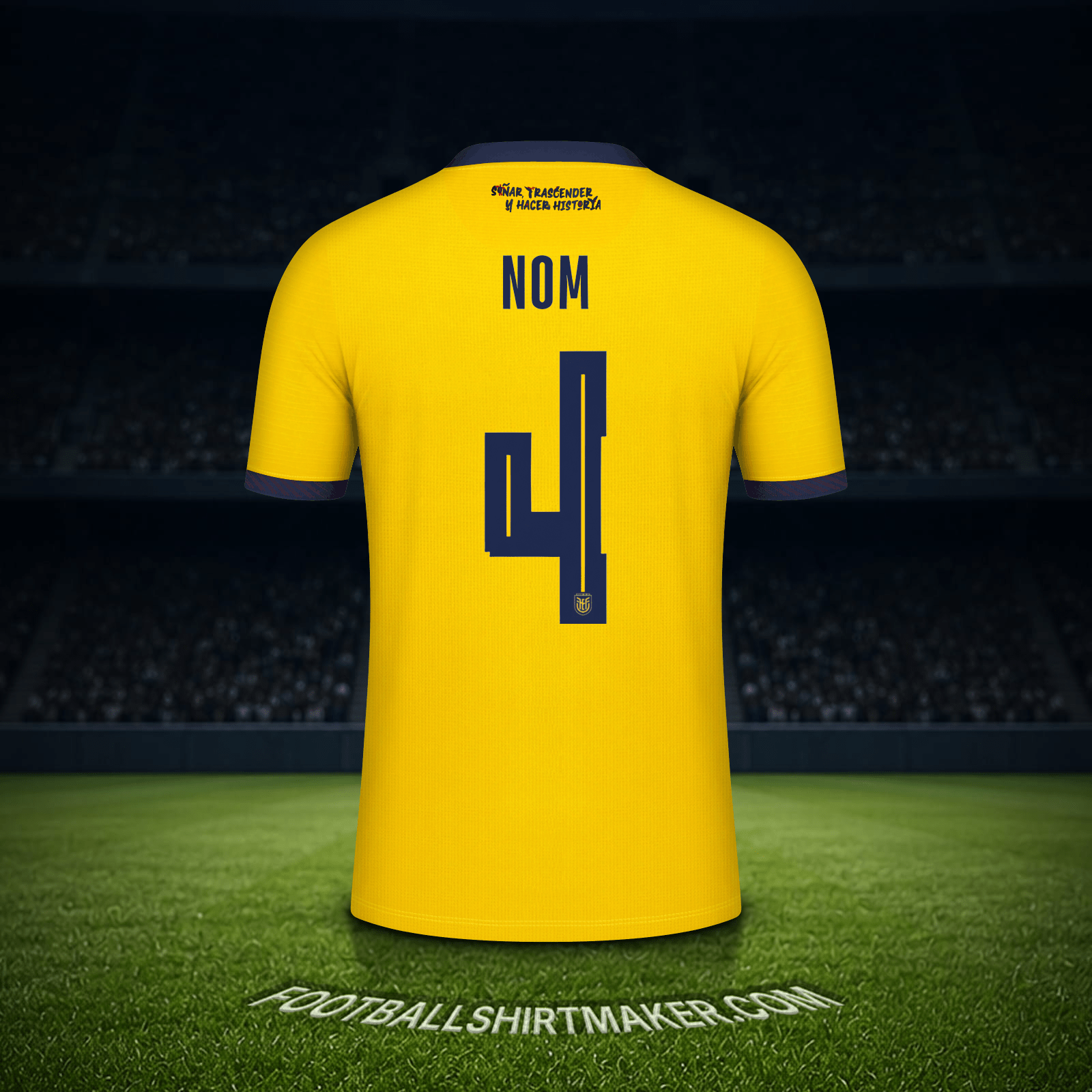 Maillot Équateur Coupe du monde 2026 -  nom - 4