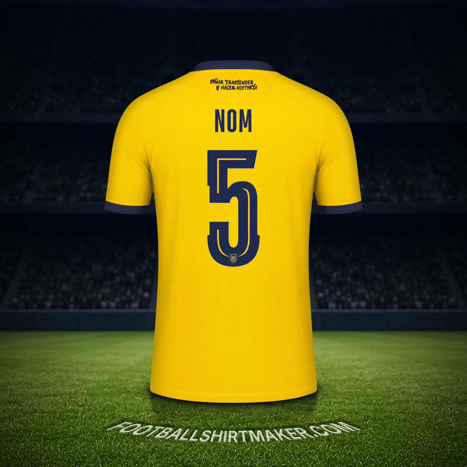 Maillot Équateur Coupe du monde 2026 -  nom - 5