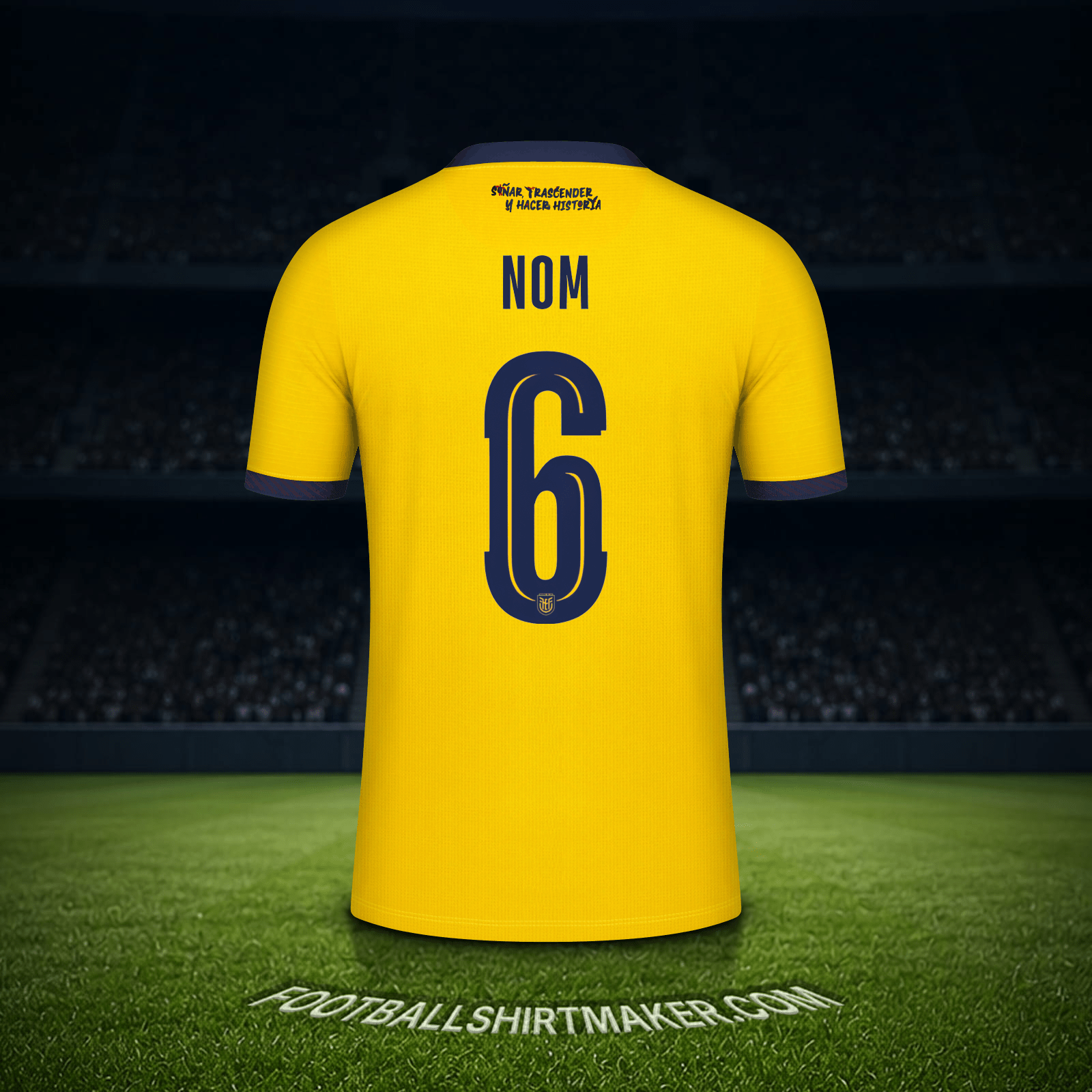 Maillot Équateur Coupe du monde 2026 -  nom - 6