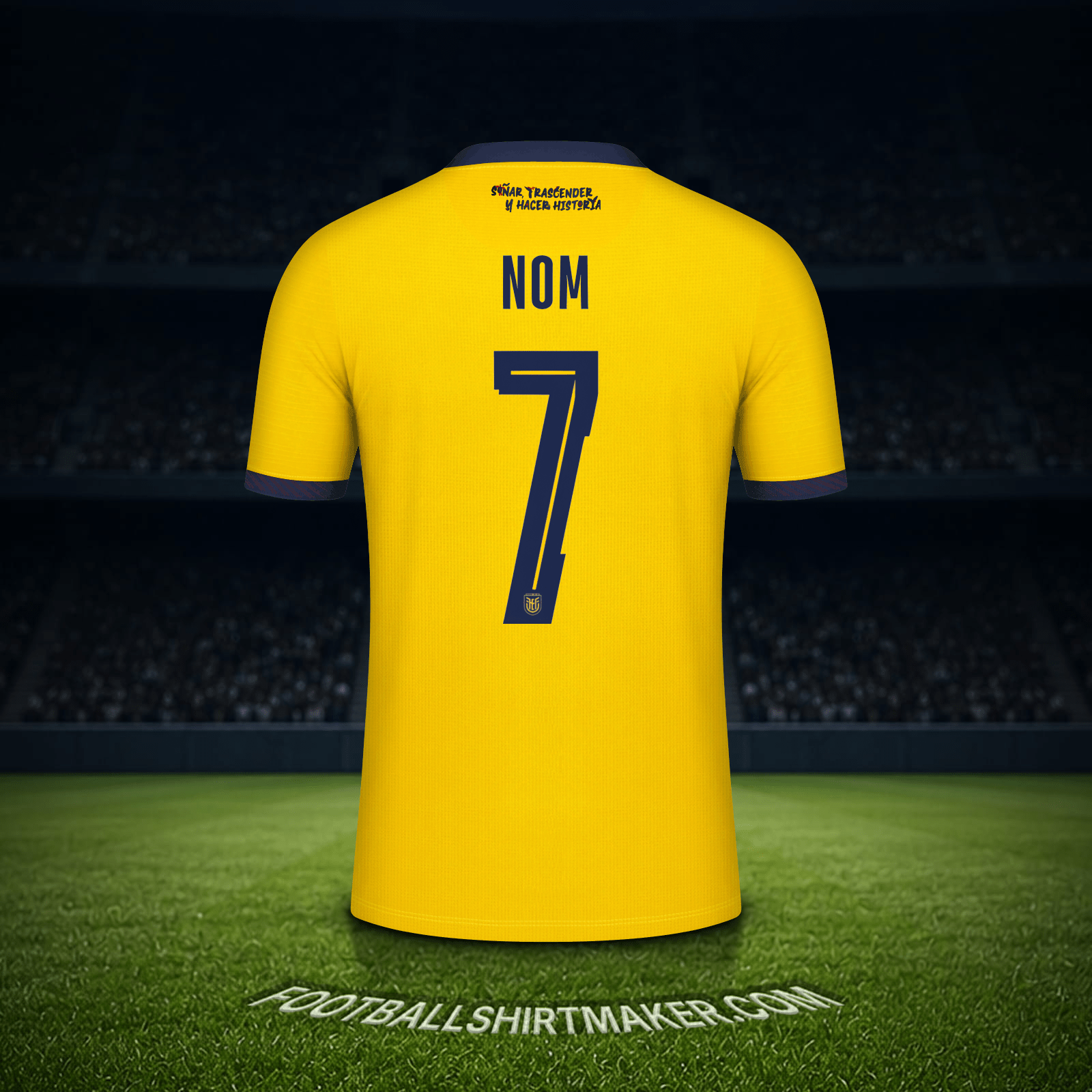 Maillot Équateur Coupe du monde 2026 -  nom - 7