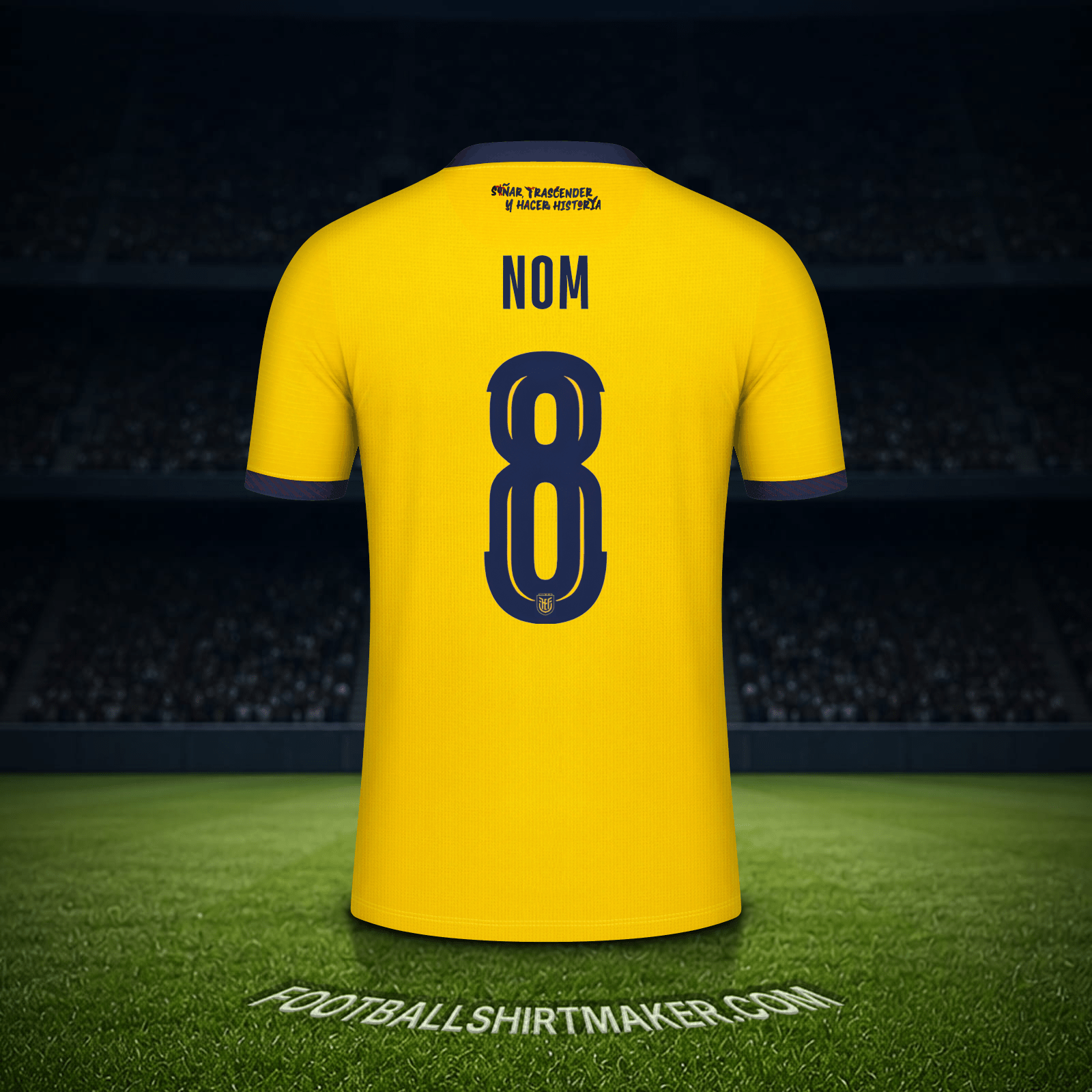 Maillot Équateur Coupe du monde 2026 -  nom - 8