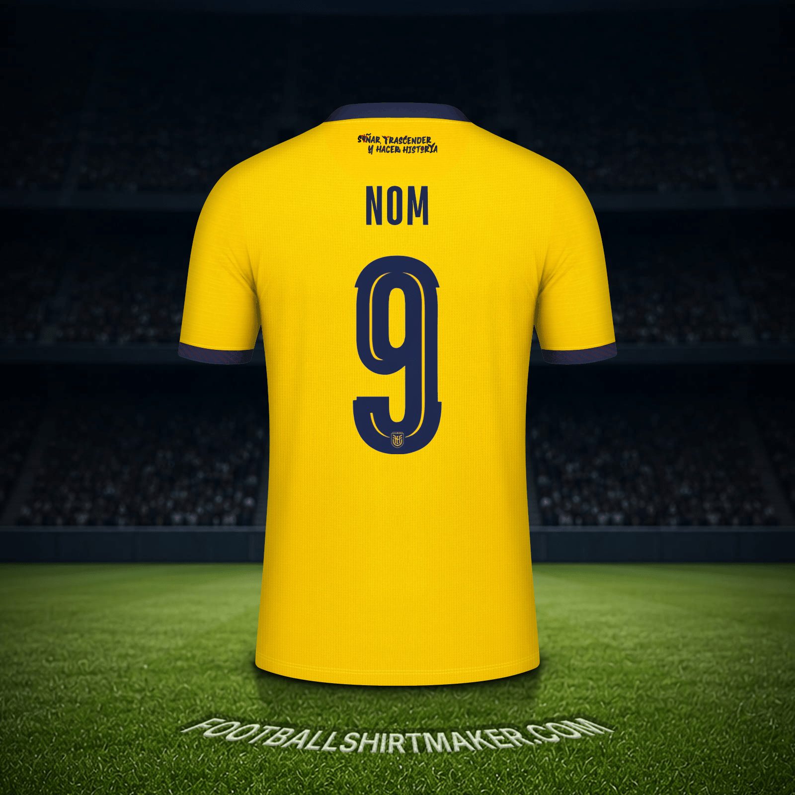 Maillot Équateur Coupe du monde 2026 -  nom - 9