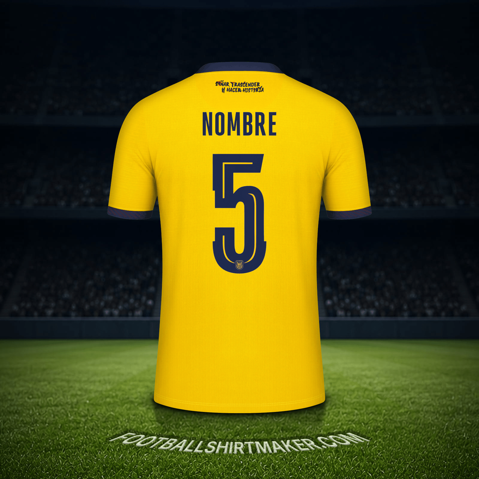 Jersey Ecuador Mundial 2026 -  nombre - 5