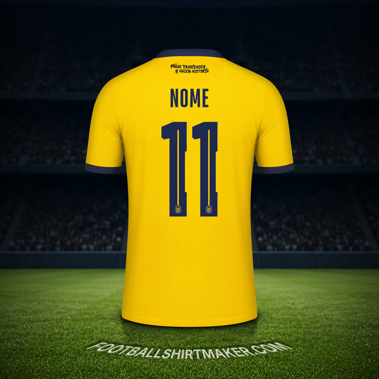 Maglia Ecuador Mondiali 2026 -  nome - 11