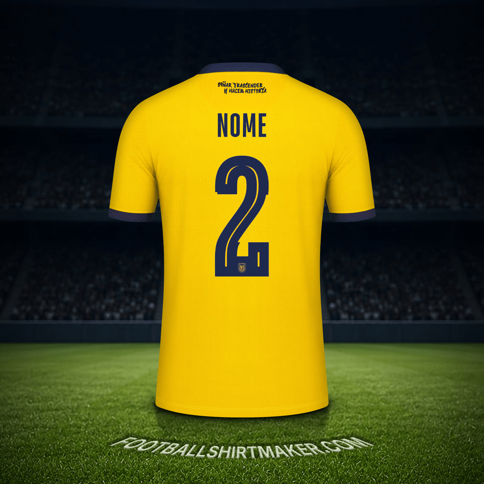 Maglia Ecuador Mondiali 2026 -  nome - 2