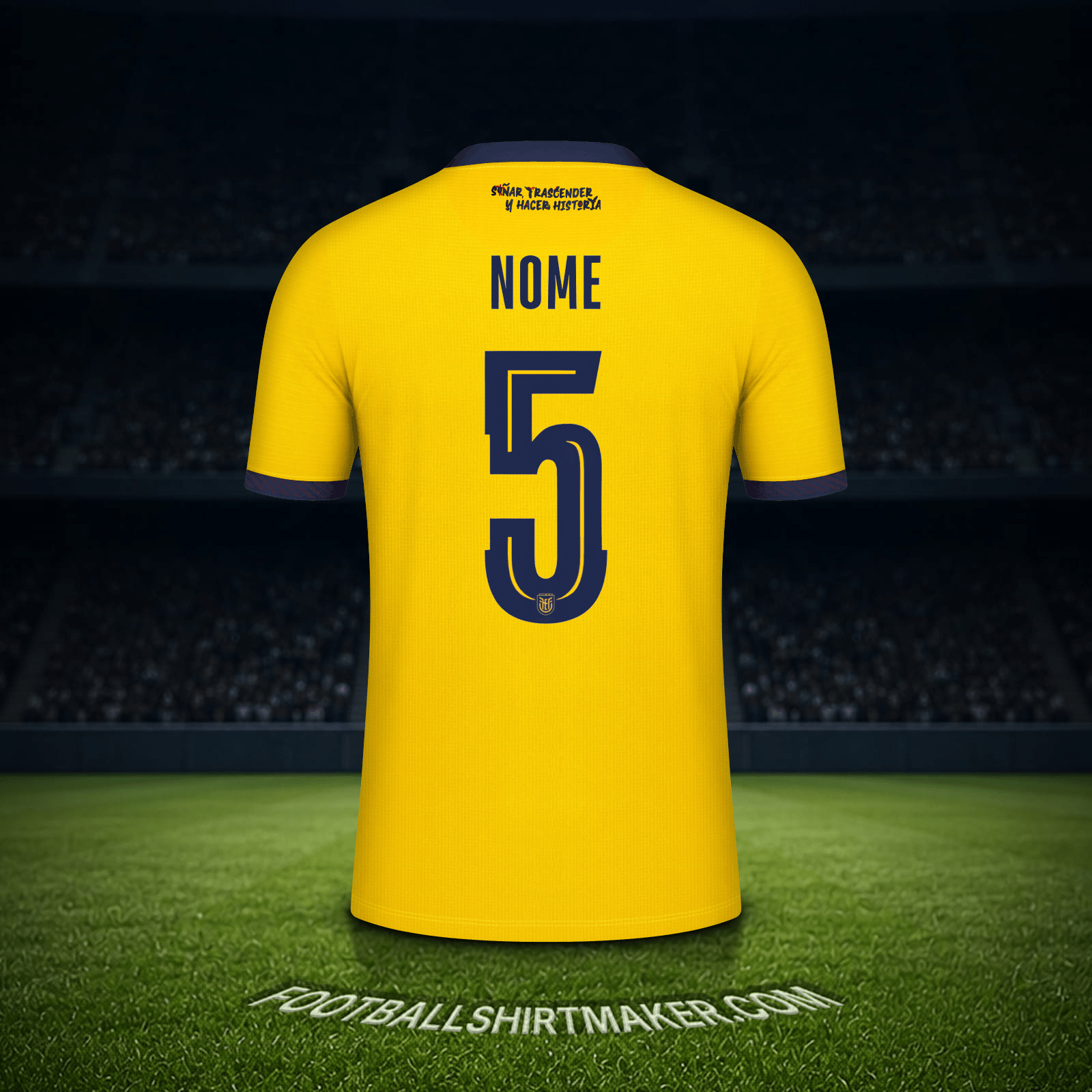 Maglia Ecuador Mondiali 2026 -  nome - 5