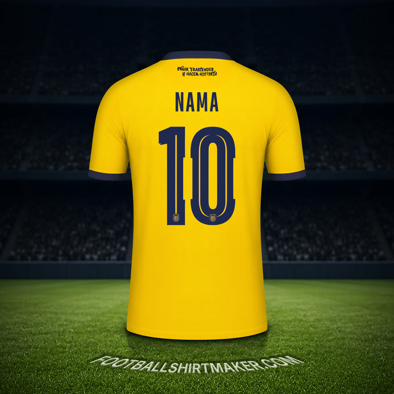 Jersey Ekuador Piala Dunia 2026 -  nama - 10