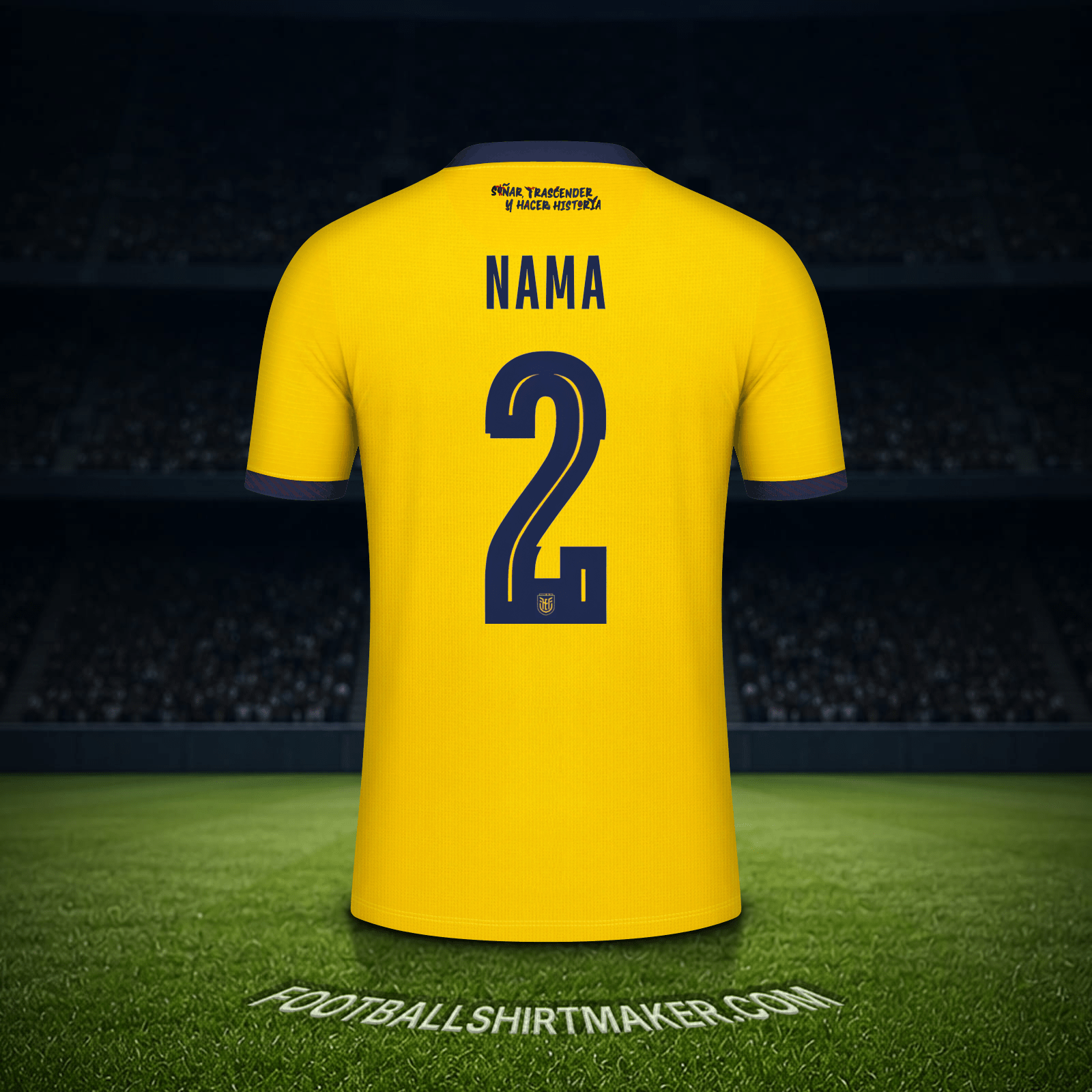 Jersey Ekuador Piala Dunia 2026 -  nama - 2