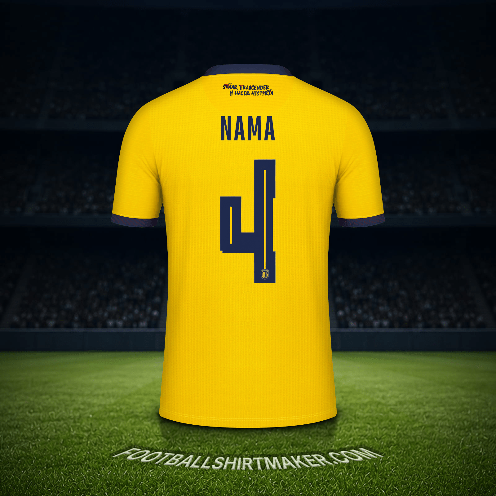 Jersey Ekuador Piala Dunia 2026 -  nama - 4