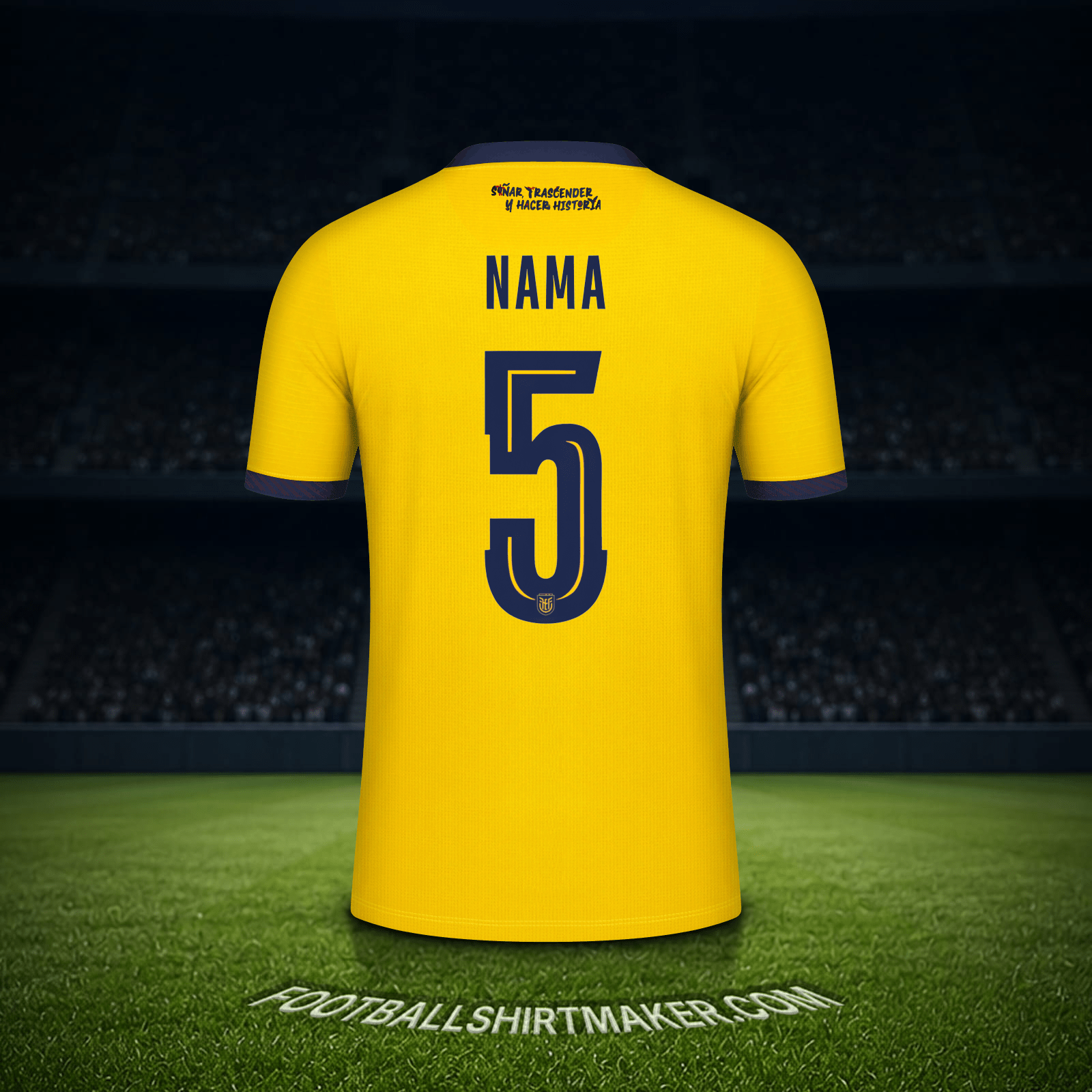 Jersey Ekuador Piala Dunia 2026 -  nama - 5