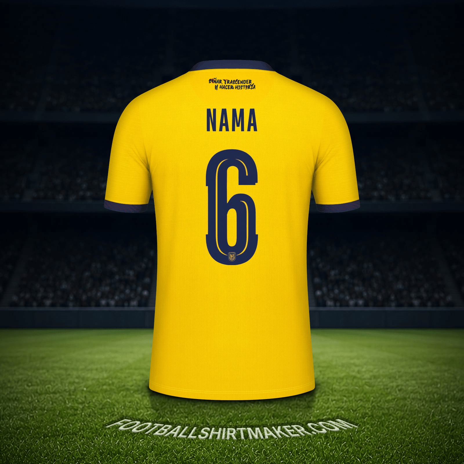 Jersey Ekuador Piala Dunia 2026 -  nama - 6