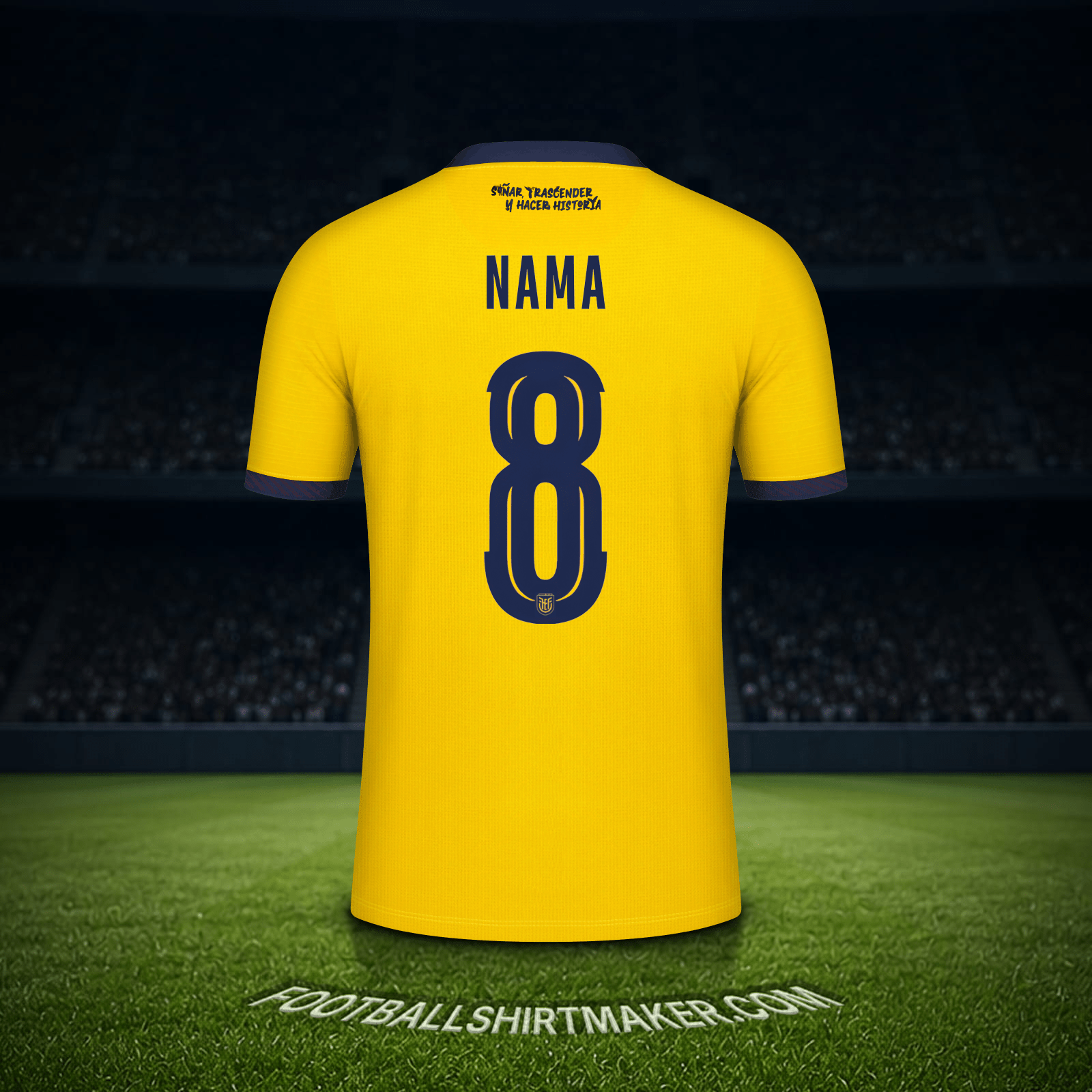 Jersey Ekuador Piala Dunia 2026 -  nama - 8