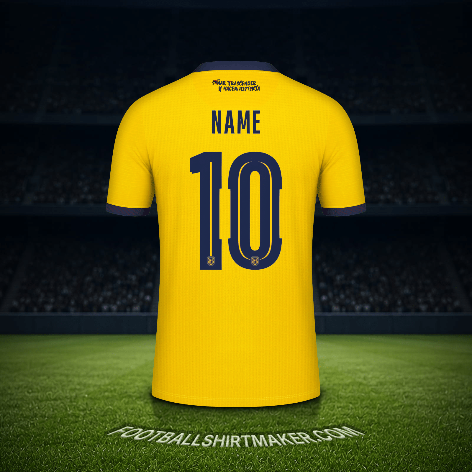 Trikot Ecuador Weltmeisterschaft 2026 -  name - 10