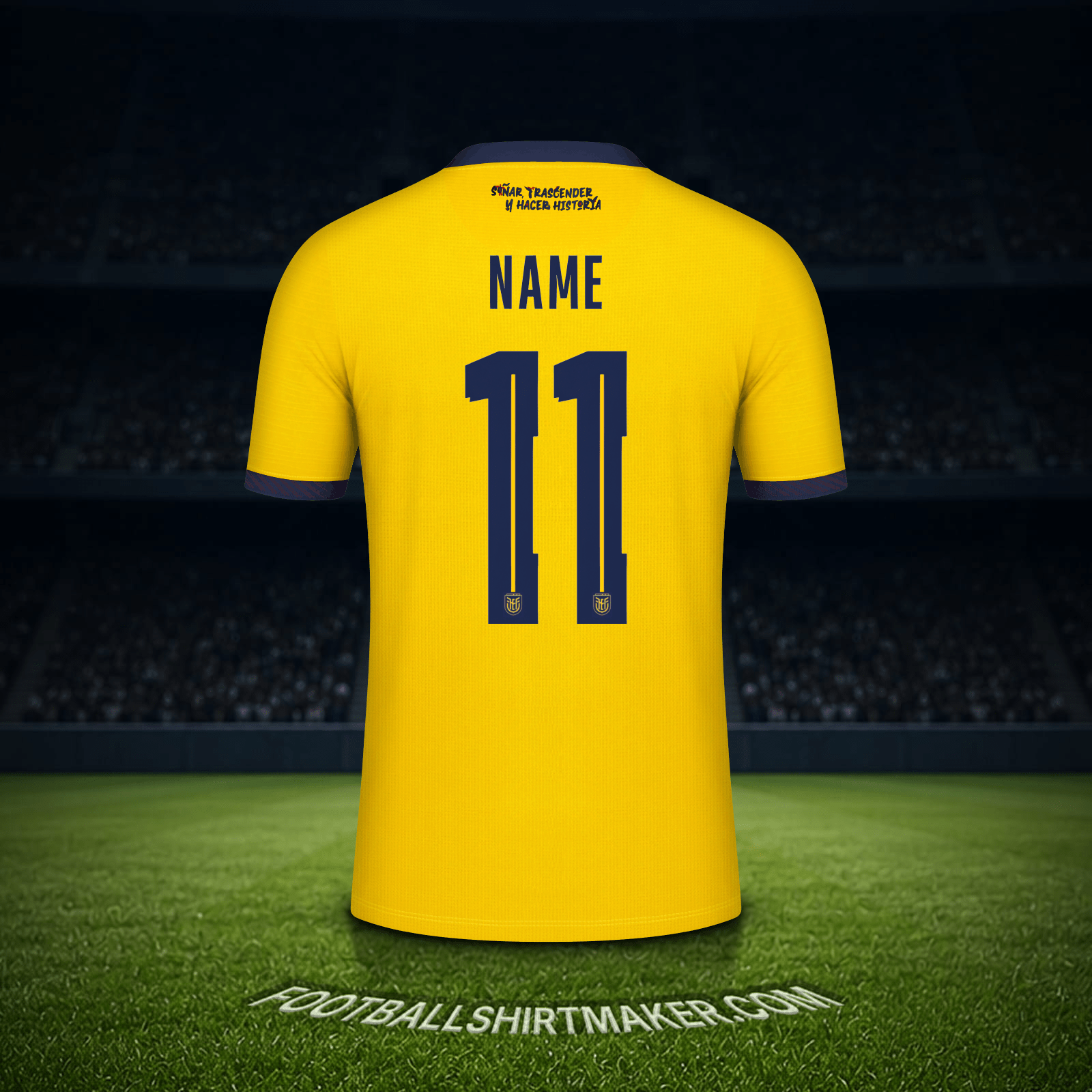 Shirt Ecuador World Cup 2026 -  name - 11