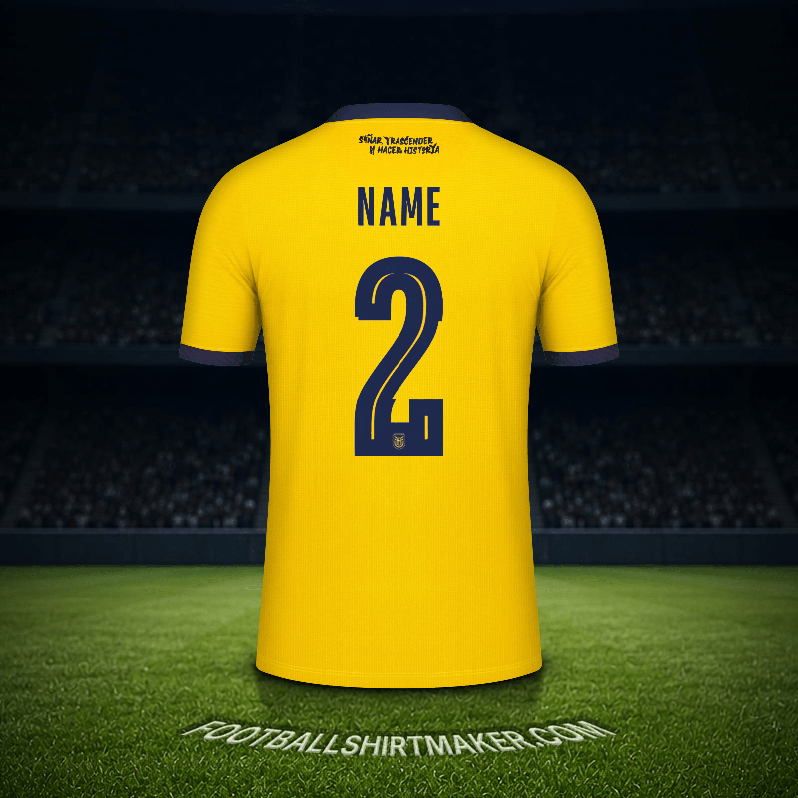 Shirt Ecuador World Cup 2026 -  name - 2
