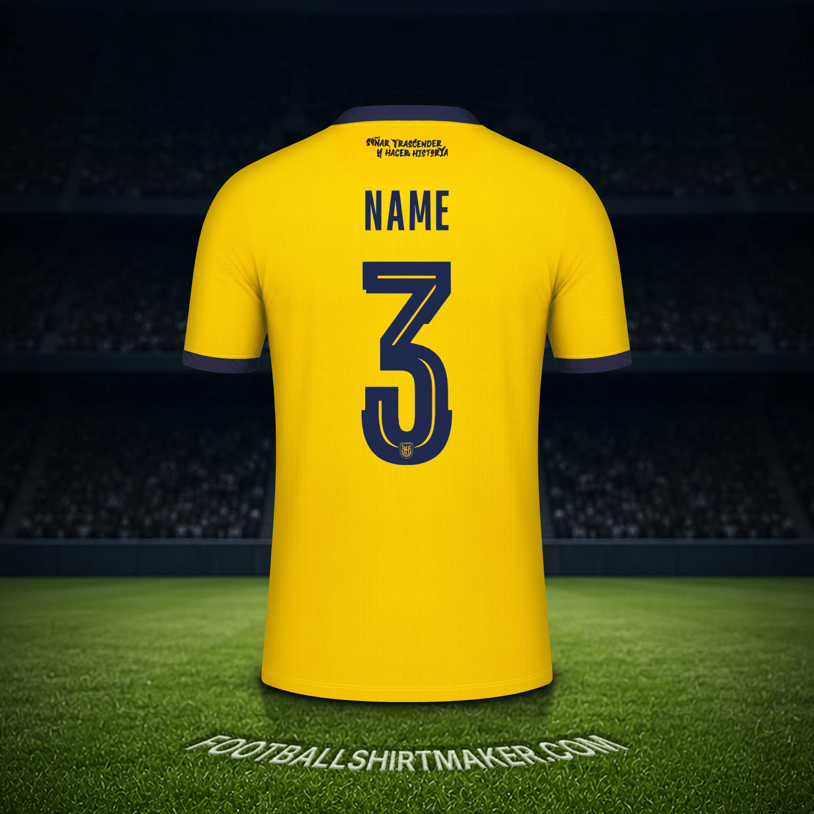 Shirt Ecuador World Cup 2026 -  name - 3
