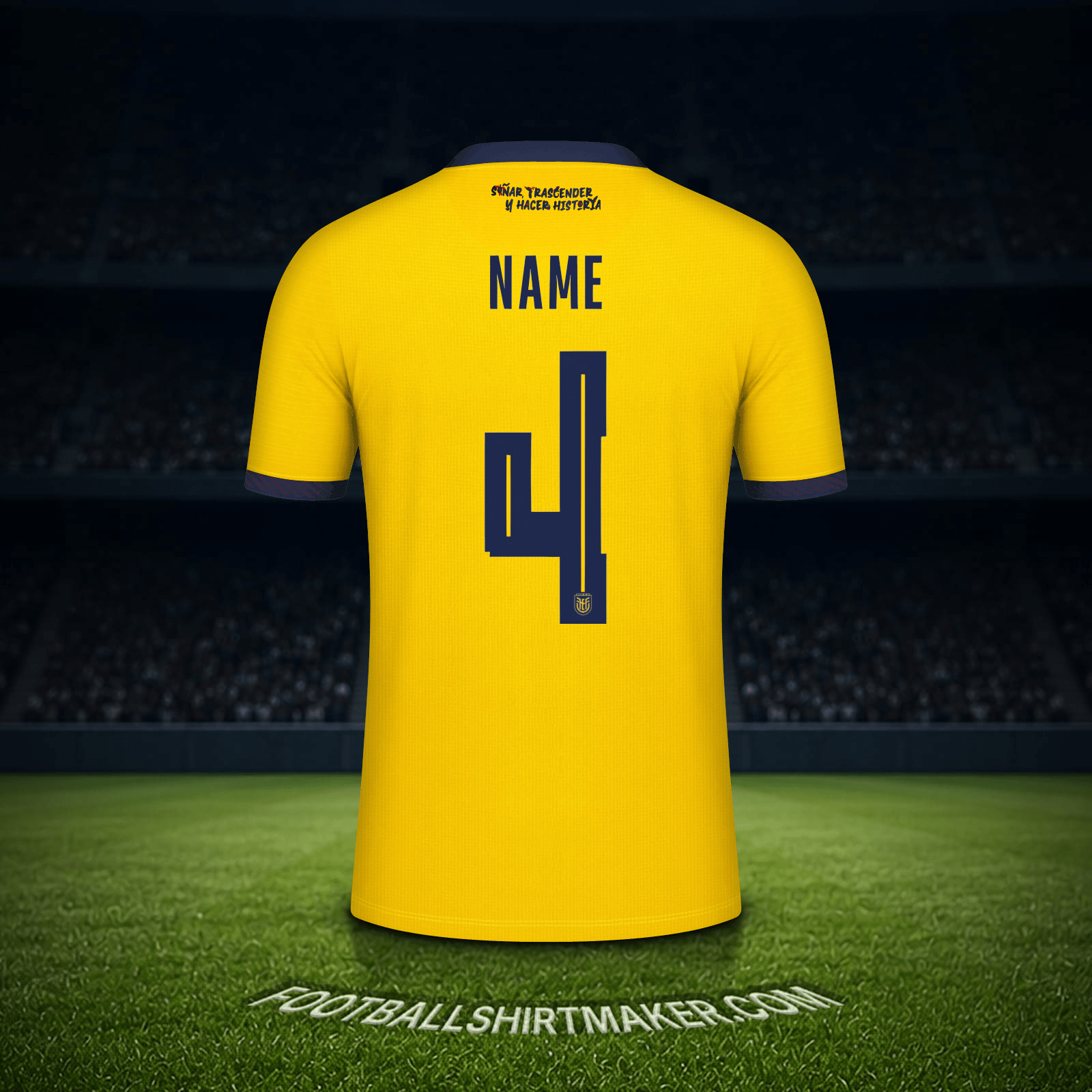 Shirt Ecuador World Cup 2026 -  name - 4