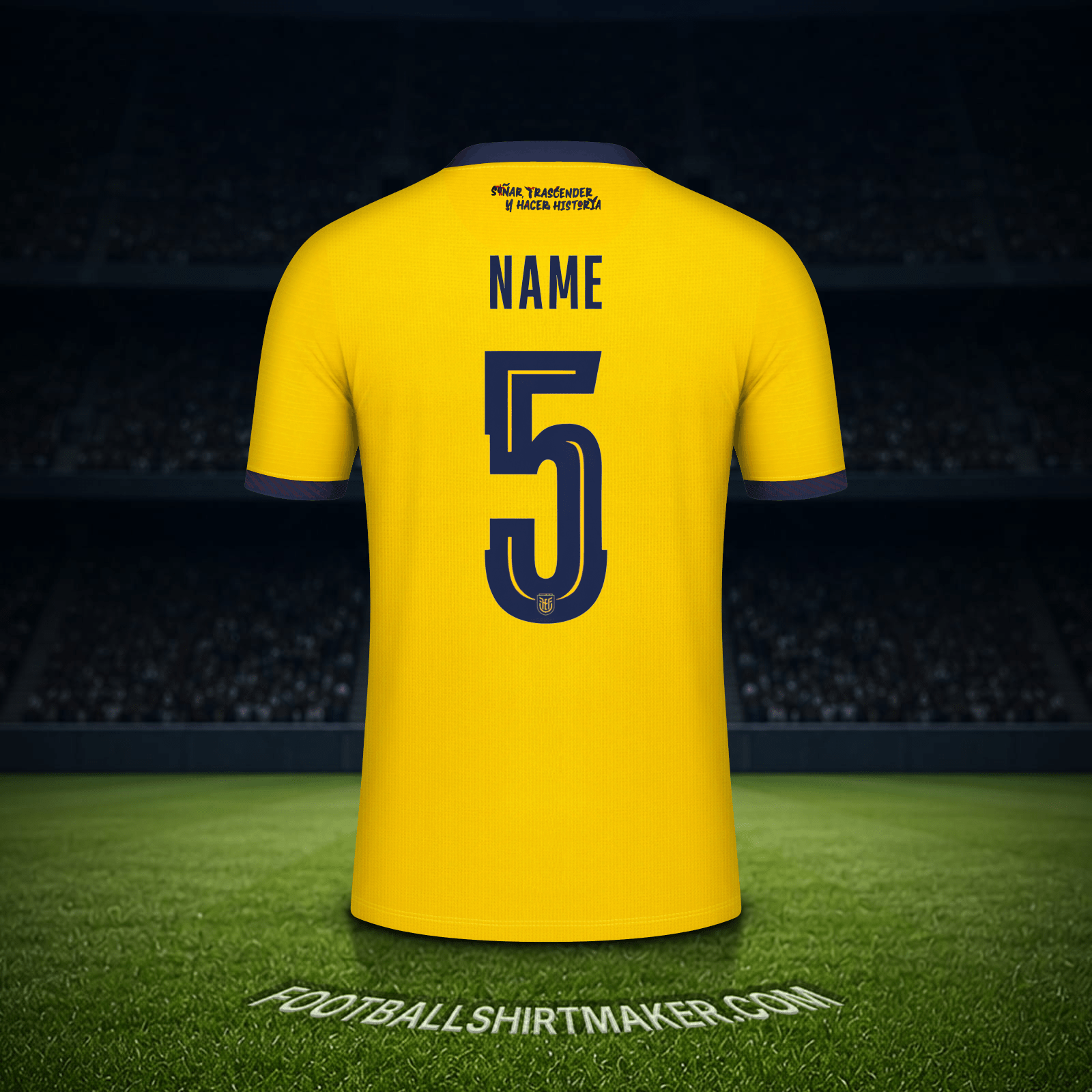 Shirt Ecuador World Cup 2026 -  name - 5