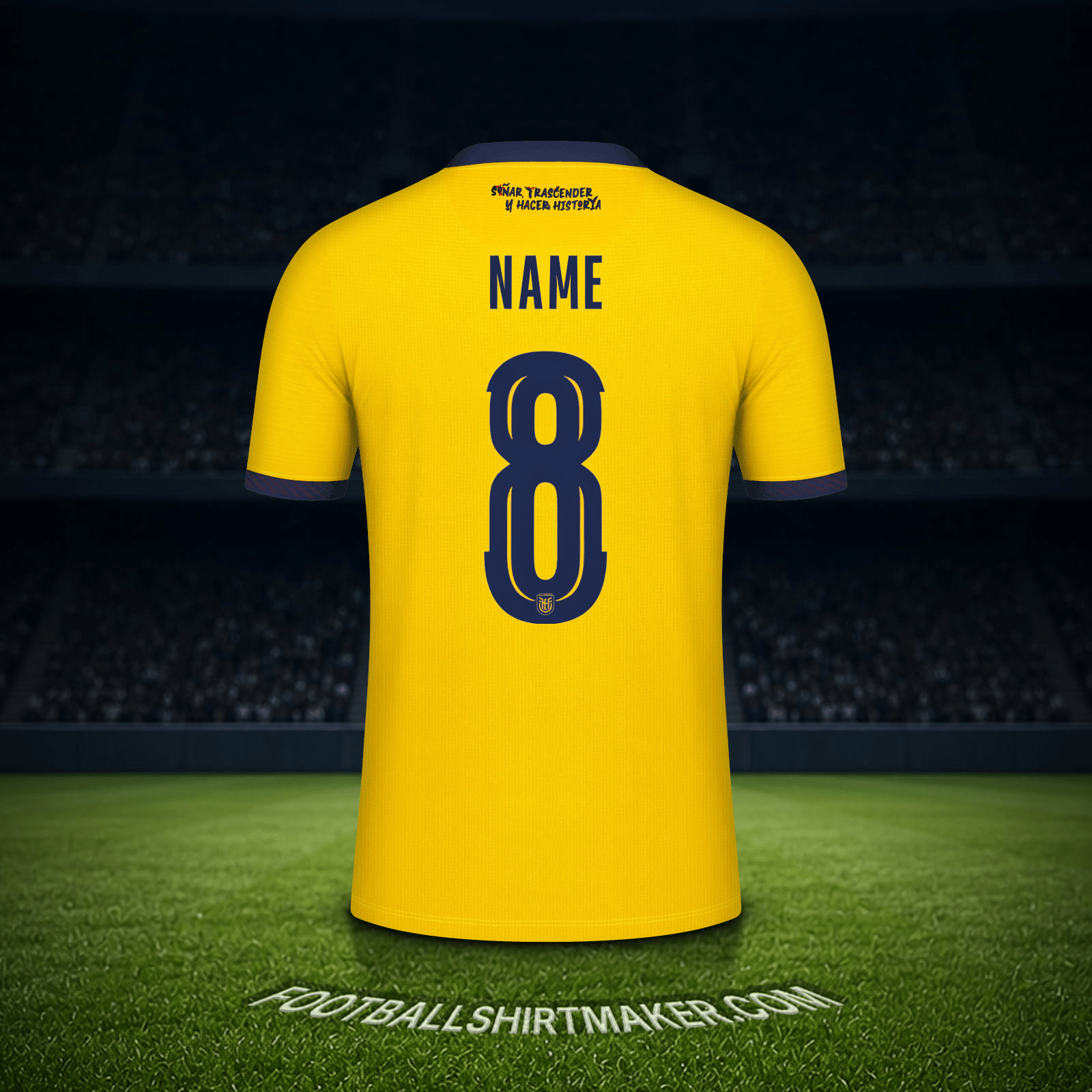 Shirt Ecuador World Cup 2026 -  name - 8