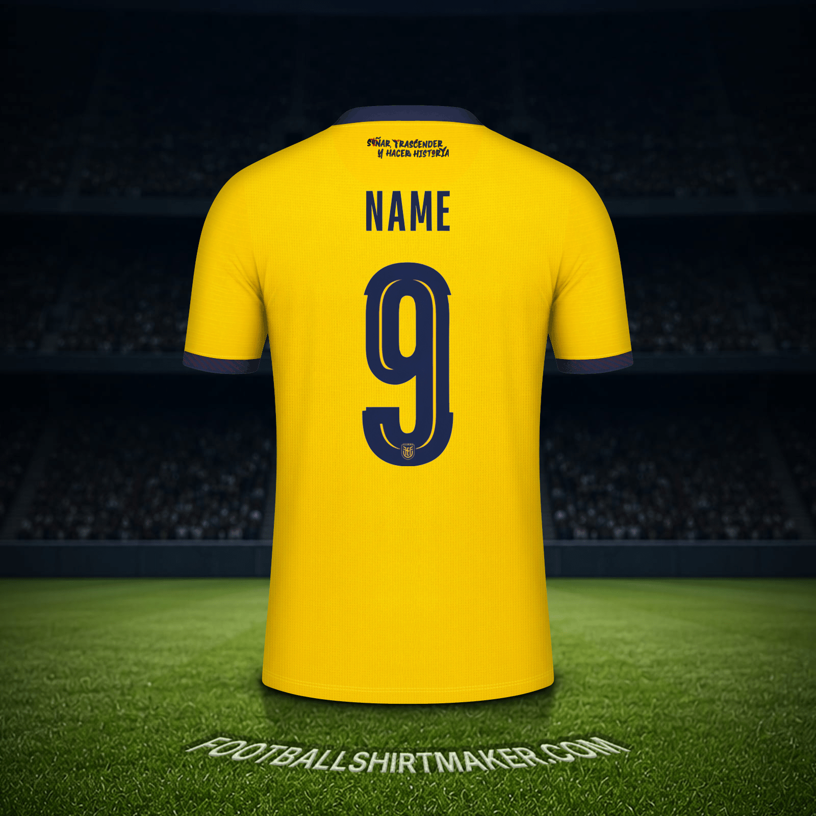 Shirt Ecuador World Cup 2026 -  name - 9