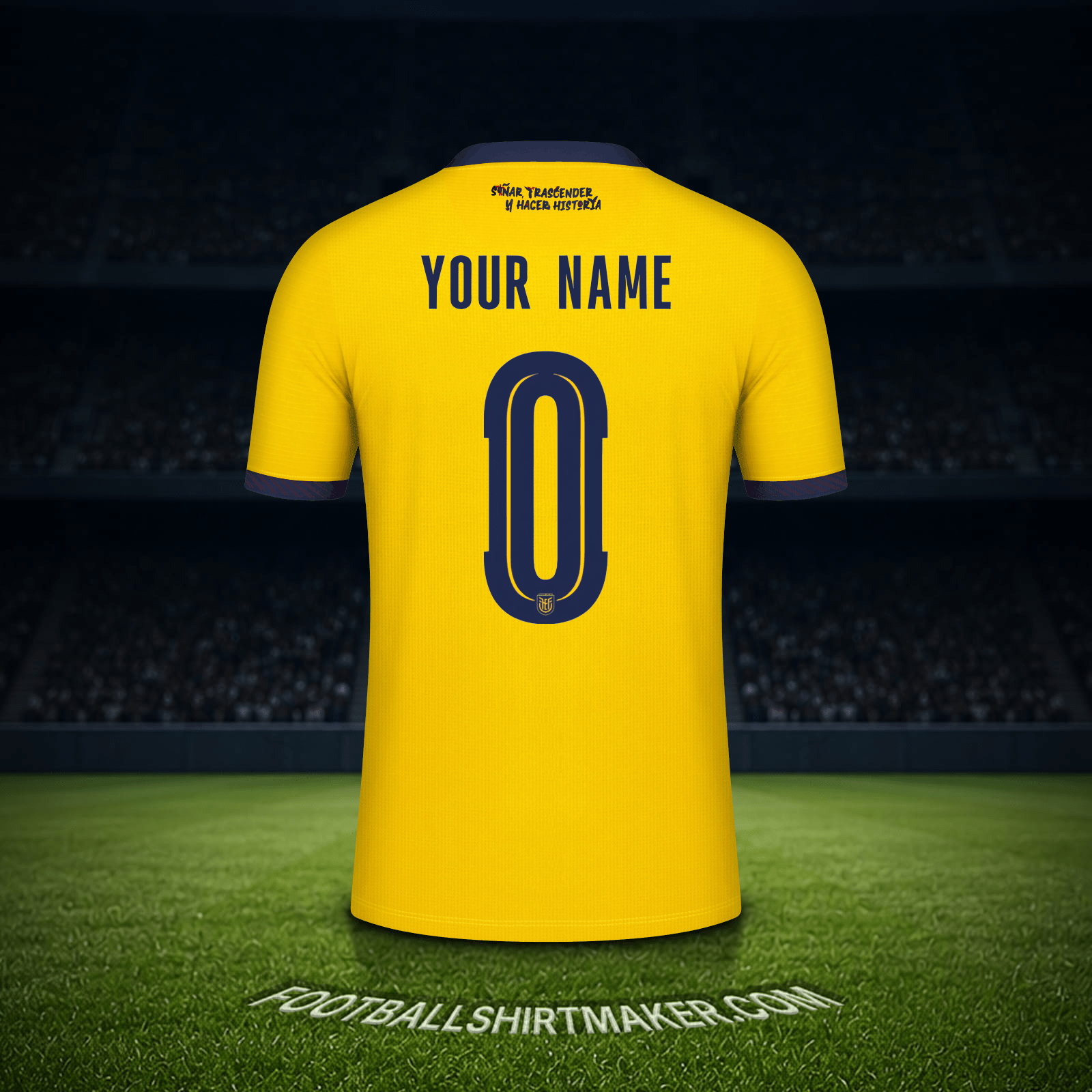 Jersey Ecuador World Cup 2026 -  your name - 0