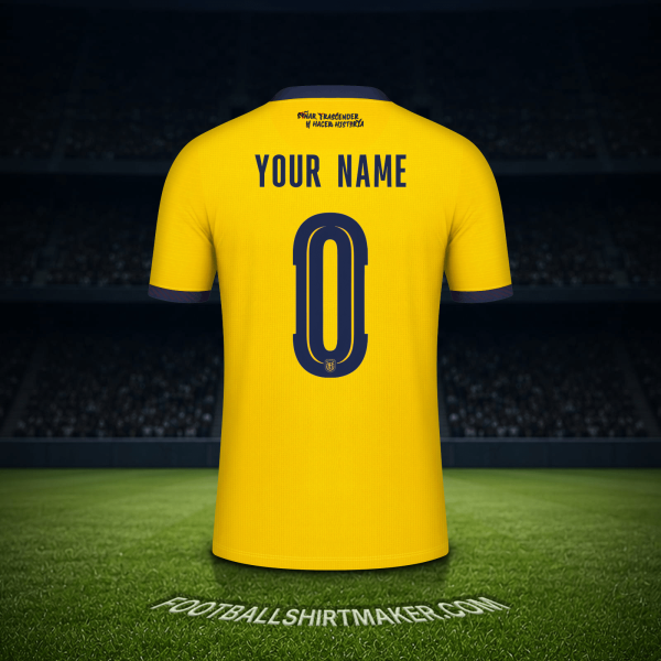 Shirt Ecuador World Cup 2026 -  your name - 0