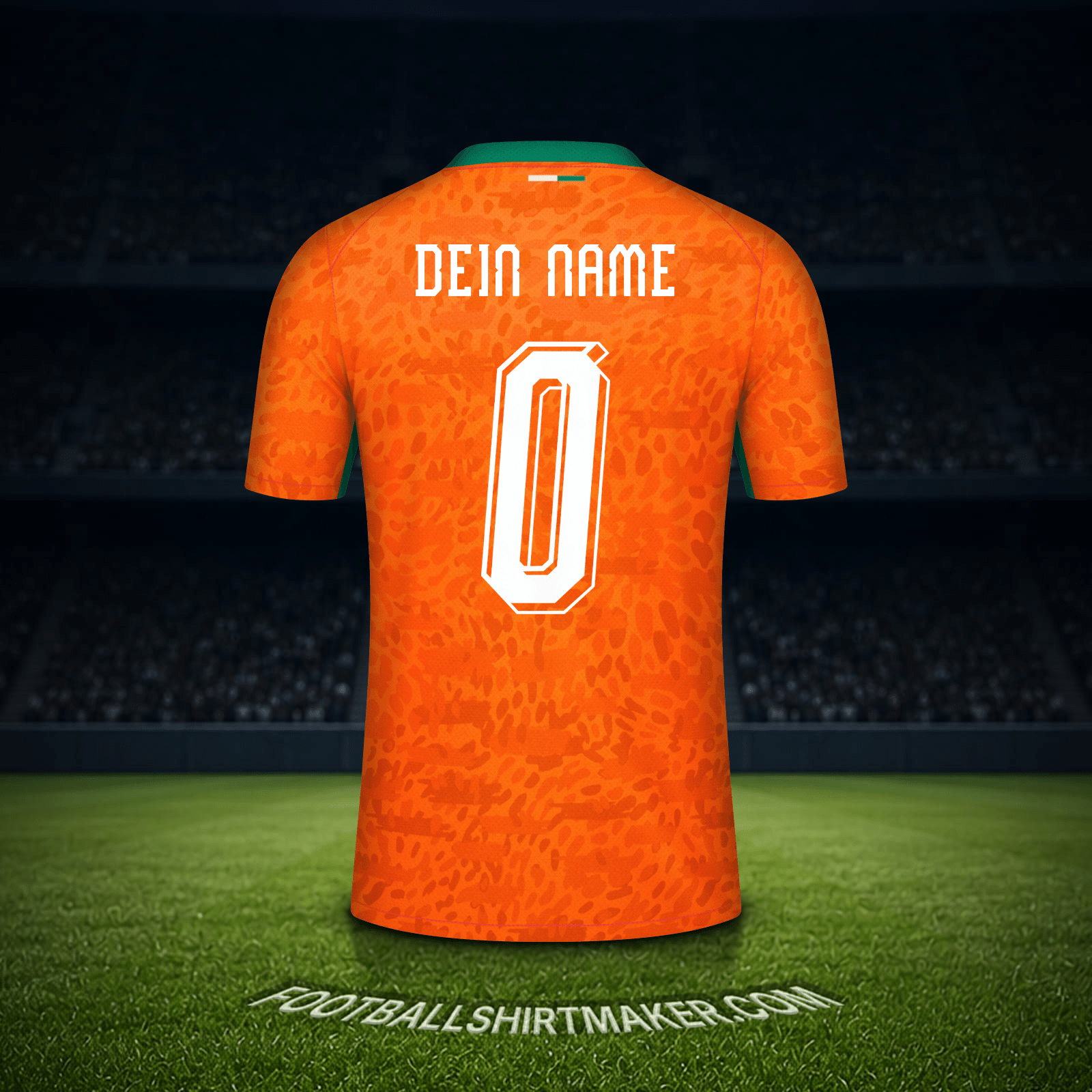Trikot Elfenbeinküste Weltmeisterschaft 2026 -  dein name - 0