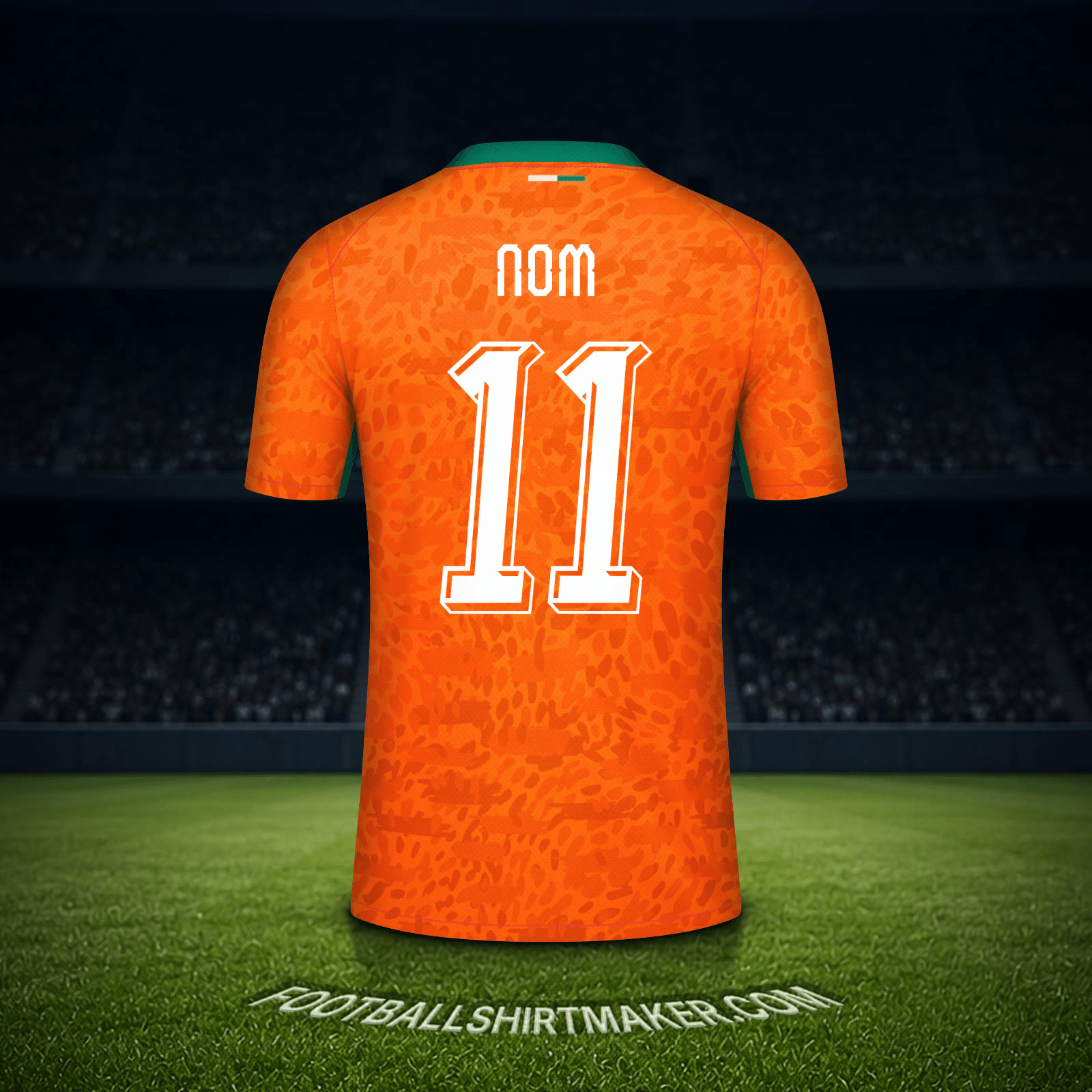 Maillot Côte d'Ivoire Coupe du monde 2026 -  nom - 11