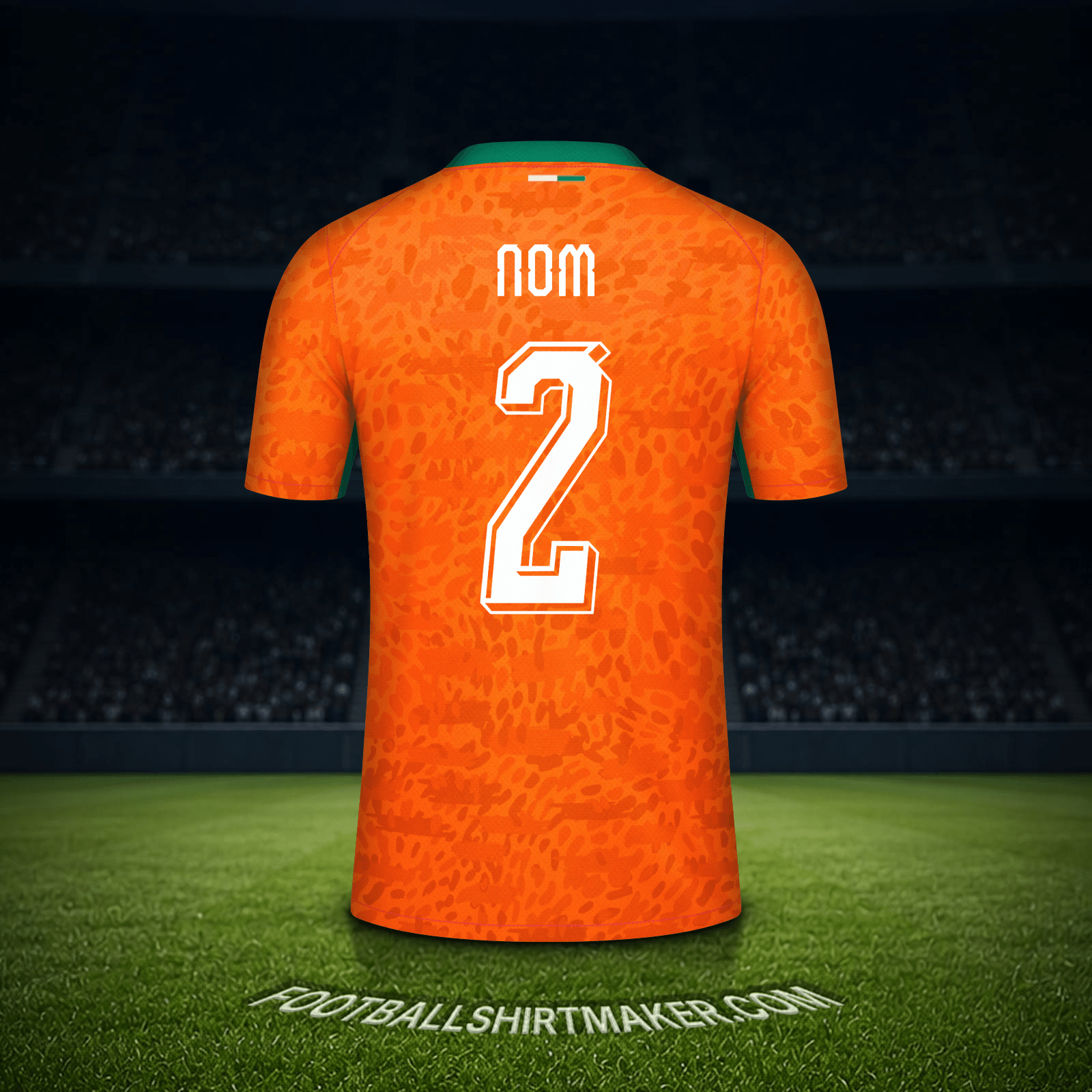 Maillot Côte d'Ivoire Coupe du monde 2026 -  nom - 2